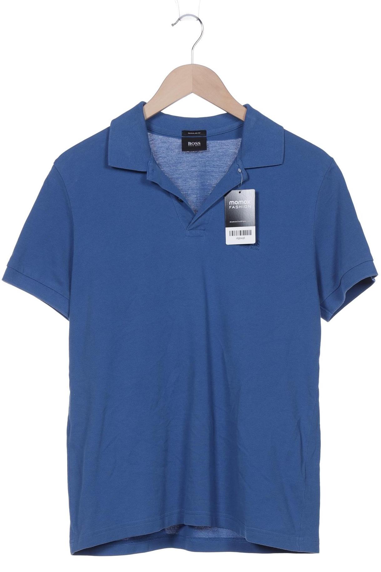 

Boss by Hugo Boss Herren Poloshirt, blau, Gr. 48