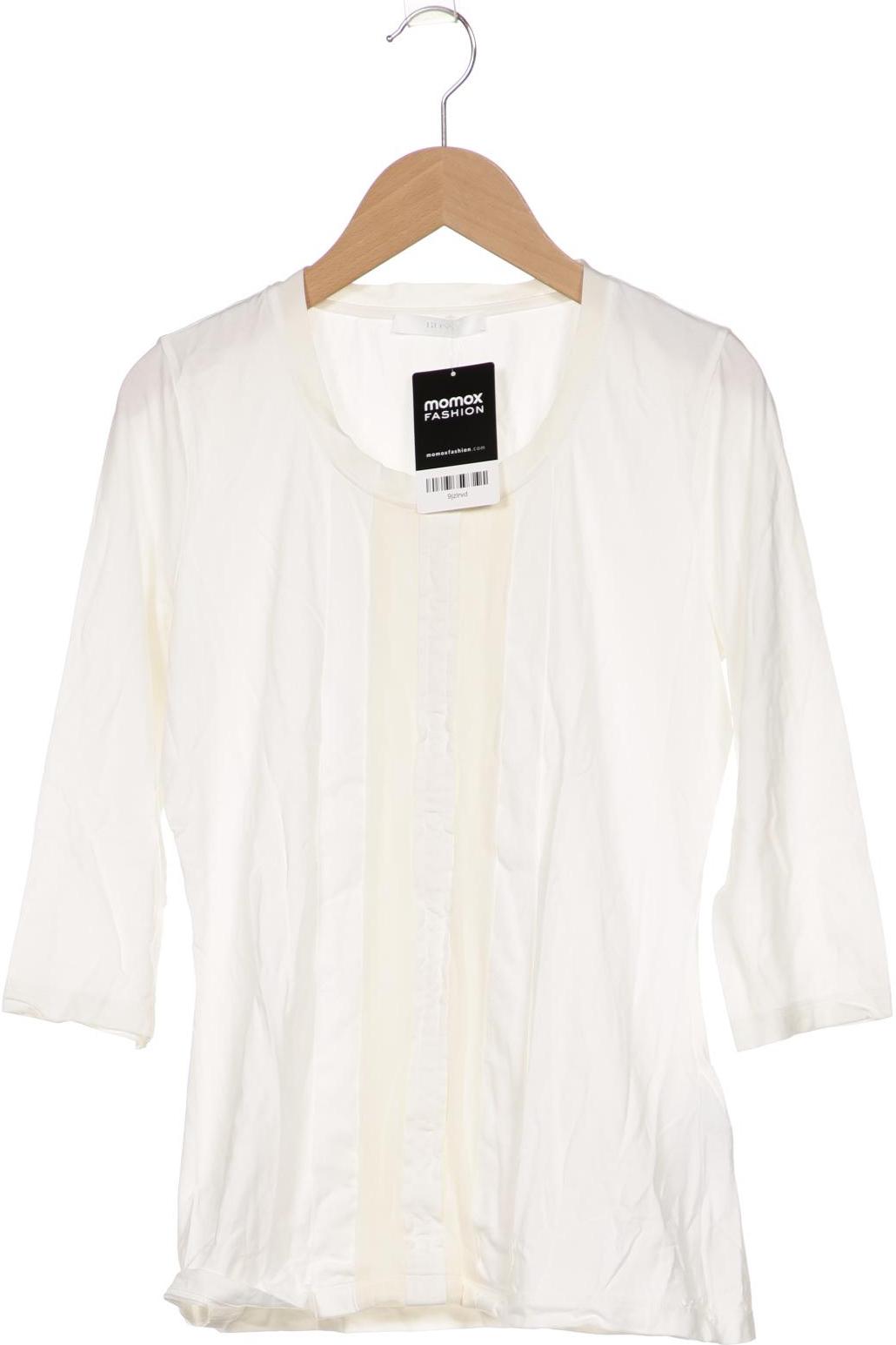 

BOSS by Hugo Boss Damen Langarmshirt, cremeweiß