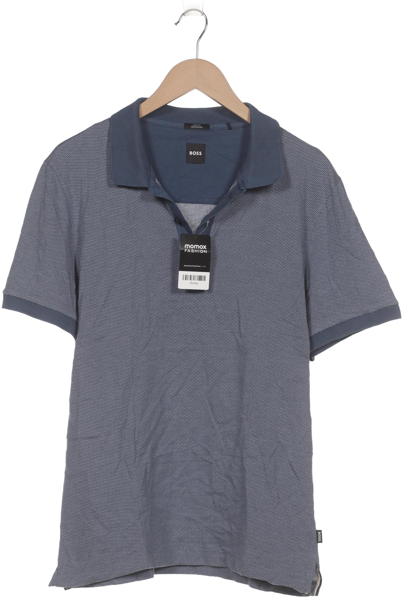 

Boss by Hugo Boss Herren Poloshirt, blau, Gr. 54