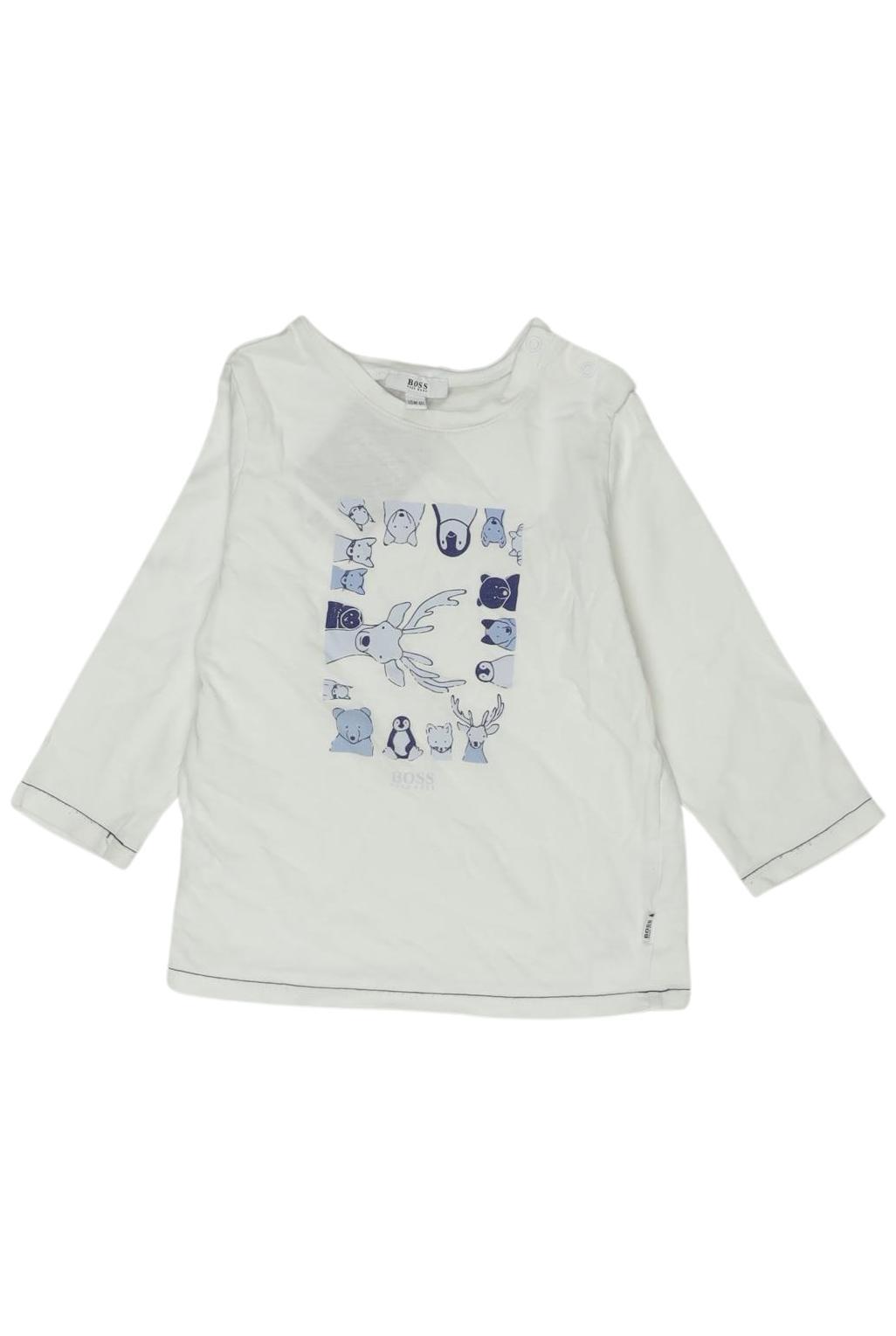 

Boss by Hugo Boss Jungen Langarmshirt, weiß, Gr. 80