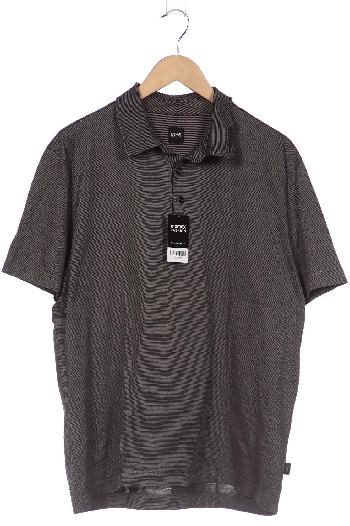 

Boss by Hugo Boss Herren Poloshirt, grau, Gr. 56