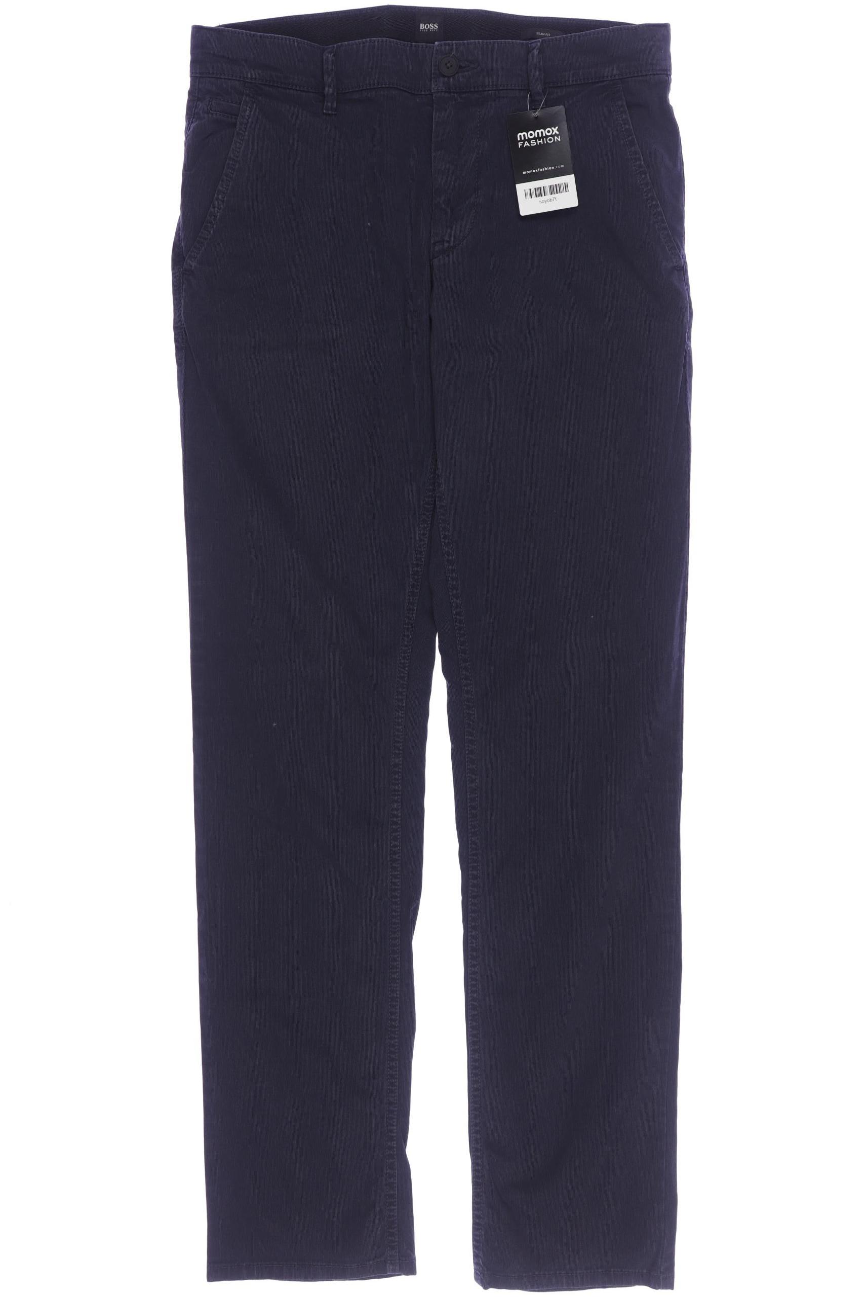 

Boss by Hugo Boss Herren Stoffhose, marineblau, Gr. 33