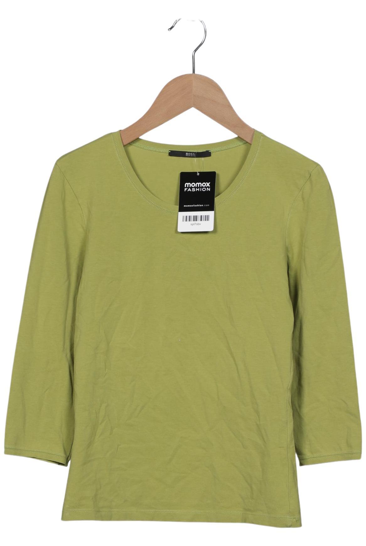 

Boss by Hugo Boss Damen Langarmshirt, hellgrün, Gr. 36