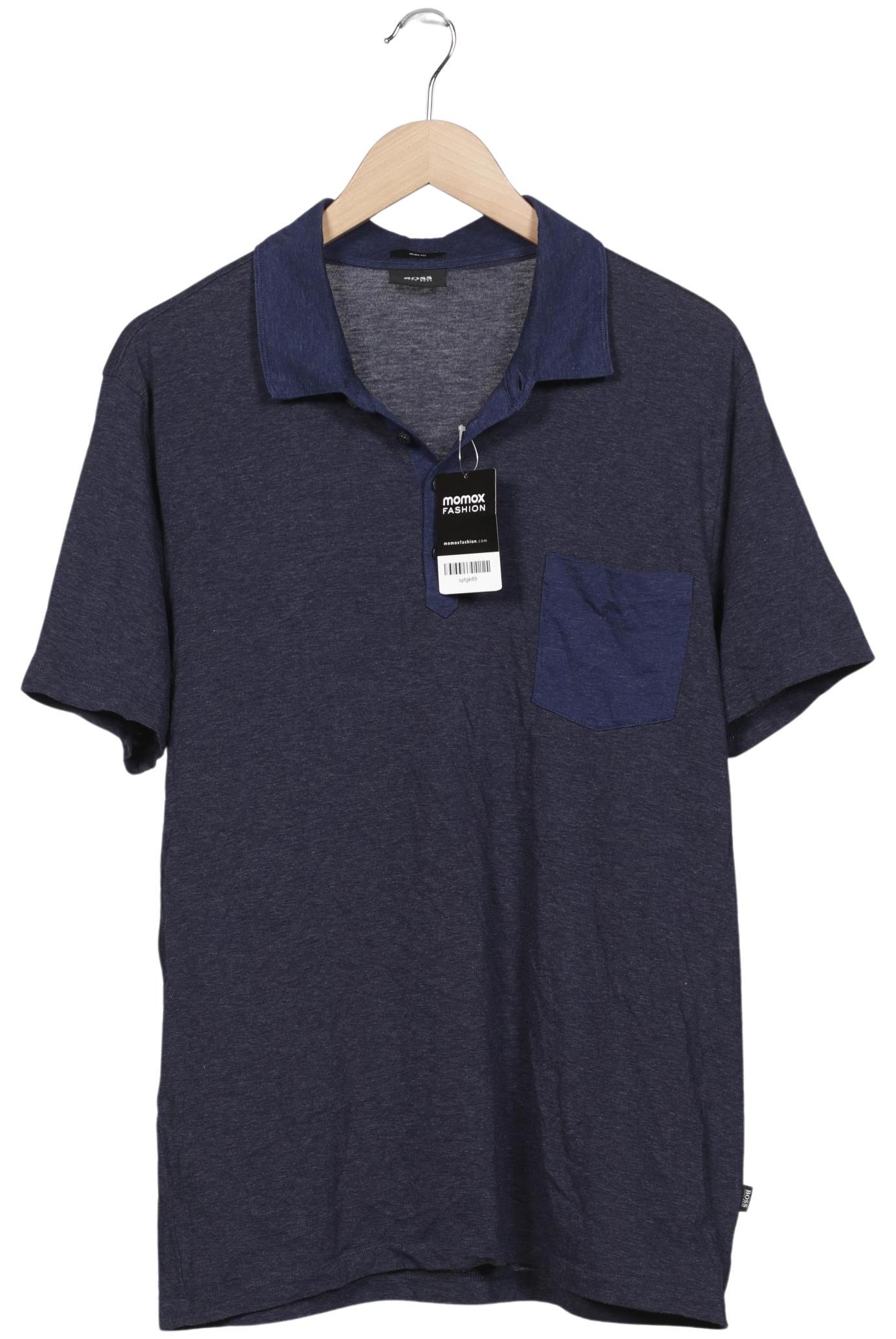 

Boss by Hugo Boss Herren Poloshirt, marineblau, Gr. 56