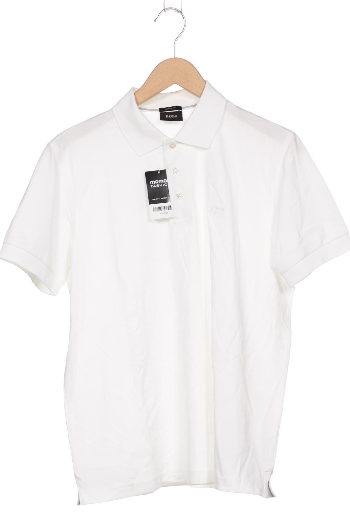 

Boss by Hugo Boss Herren Poloshirt, weiß, Gr. 48
