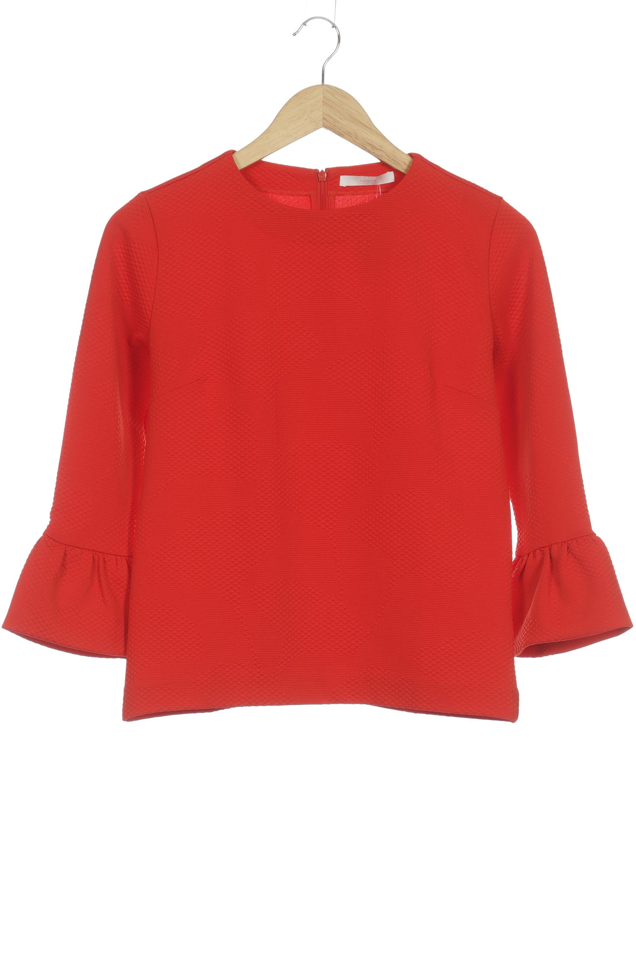 

Boss by Hugo Boss Damen Bluse, rot, Gr. 34