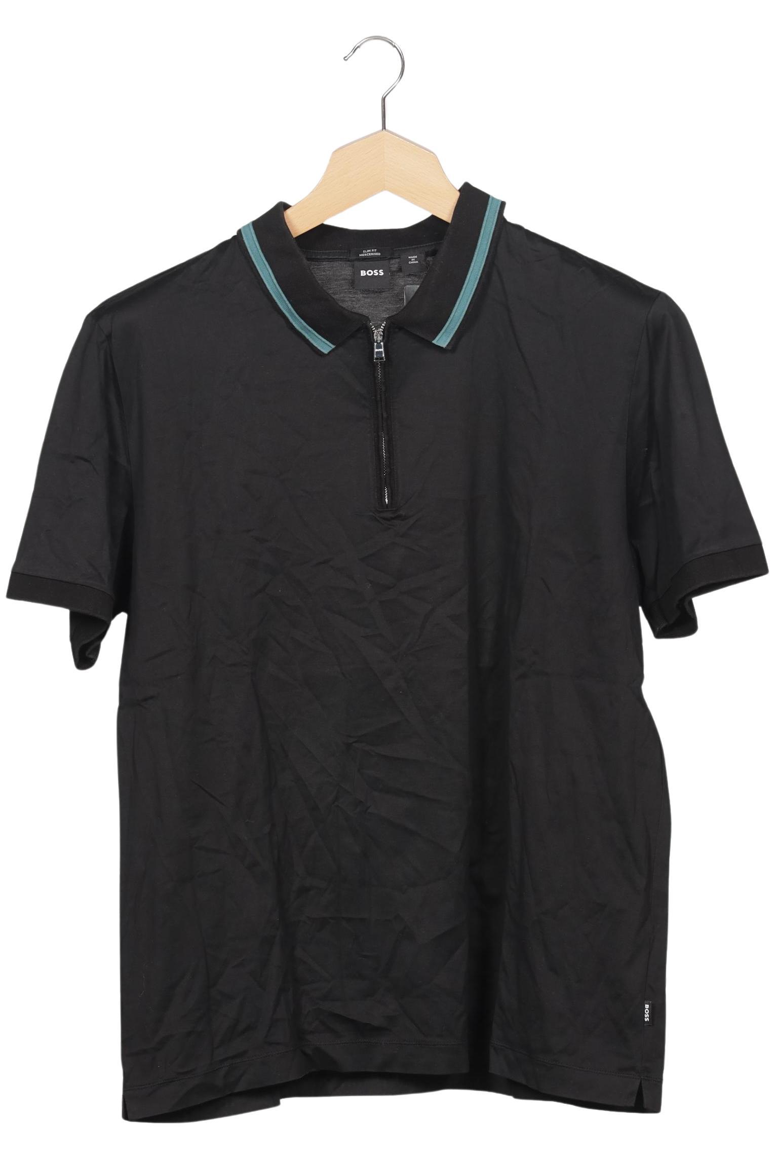 

Boss by Hugo Boss Herren Poloshirt, schwarz, Gr. 58