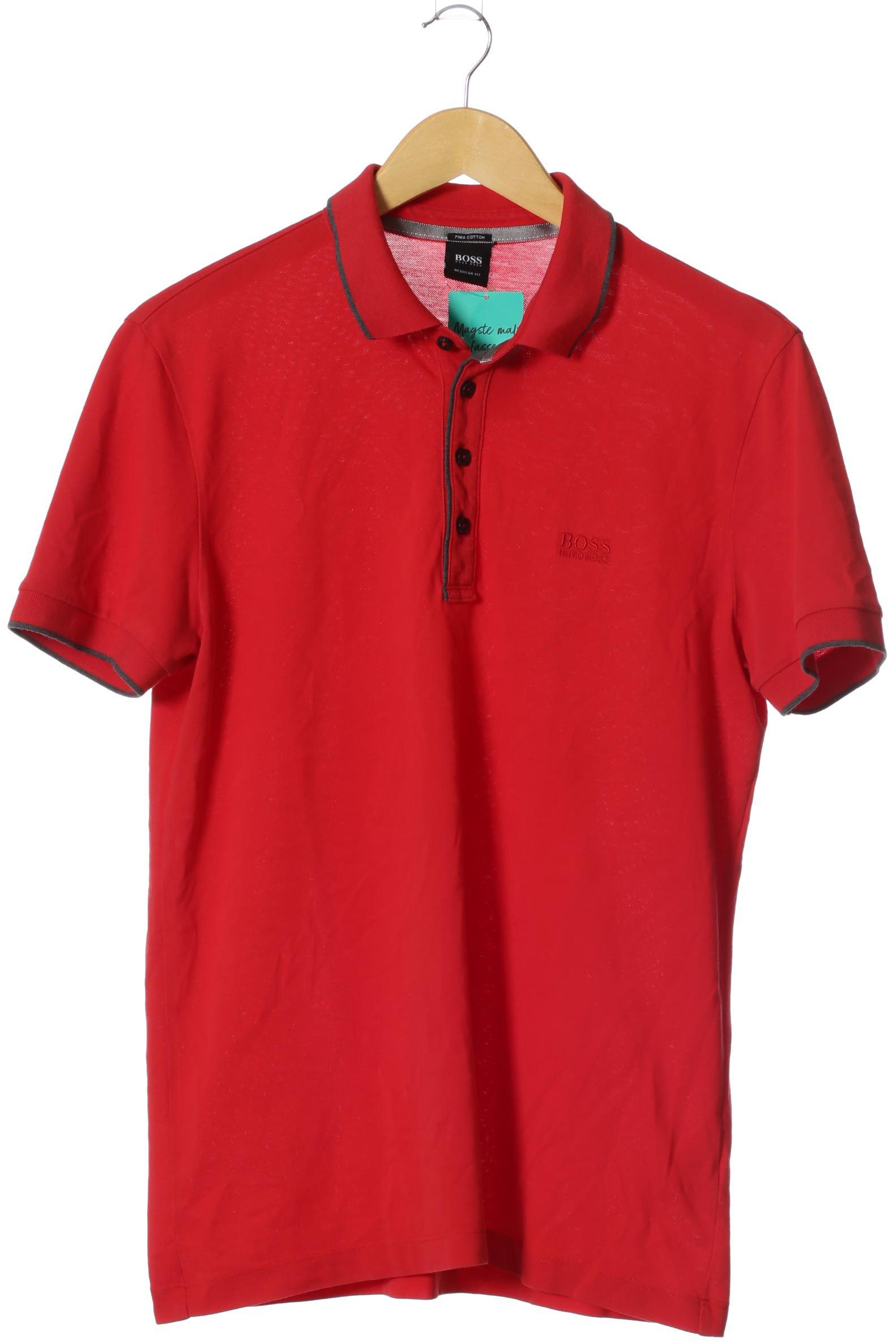 

Boss by Hugo Boss Herren Poloshirt, rot, Gr. 52