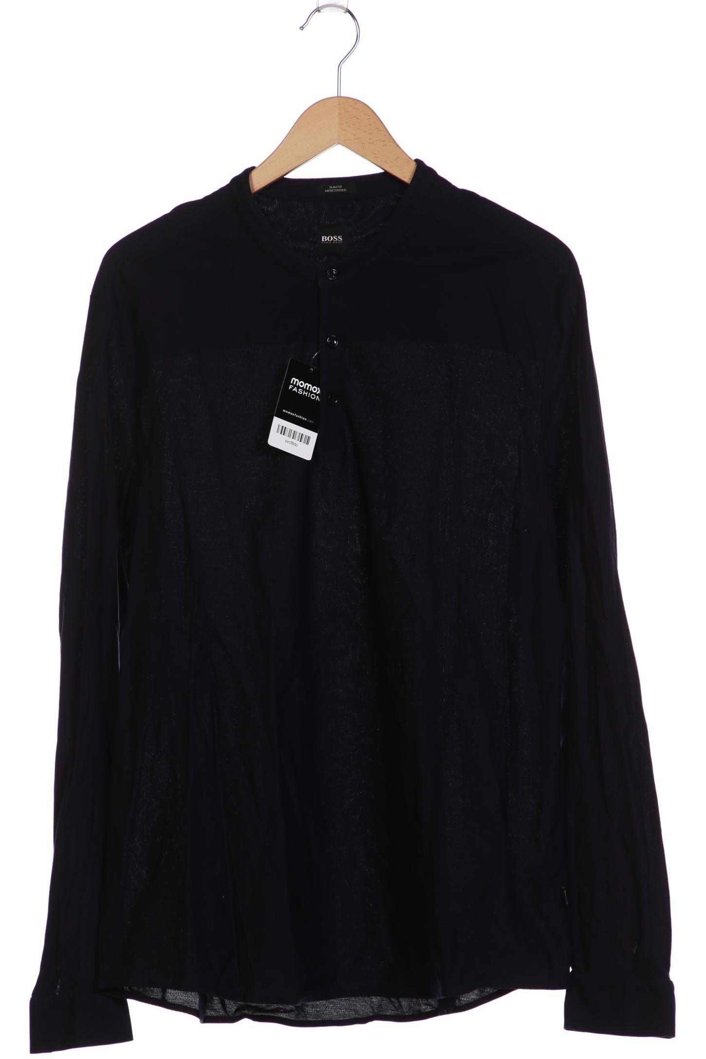 

Boss by Hugo Boss Herren Langarmshirt, marineblau, Gr. 56