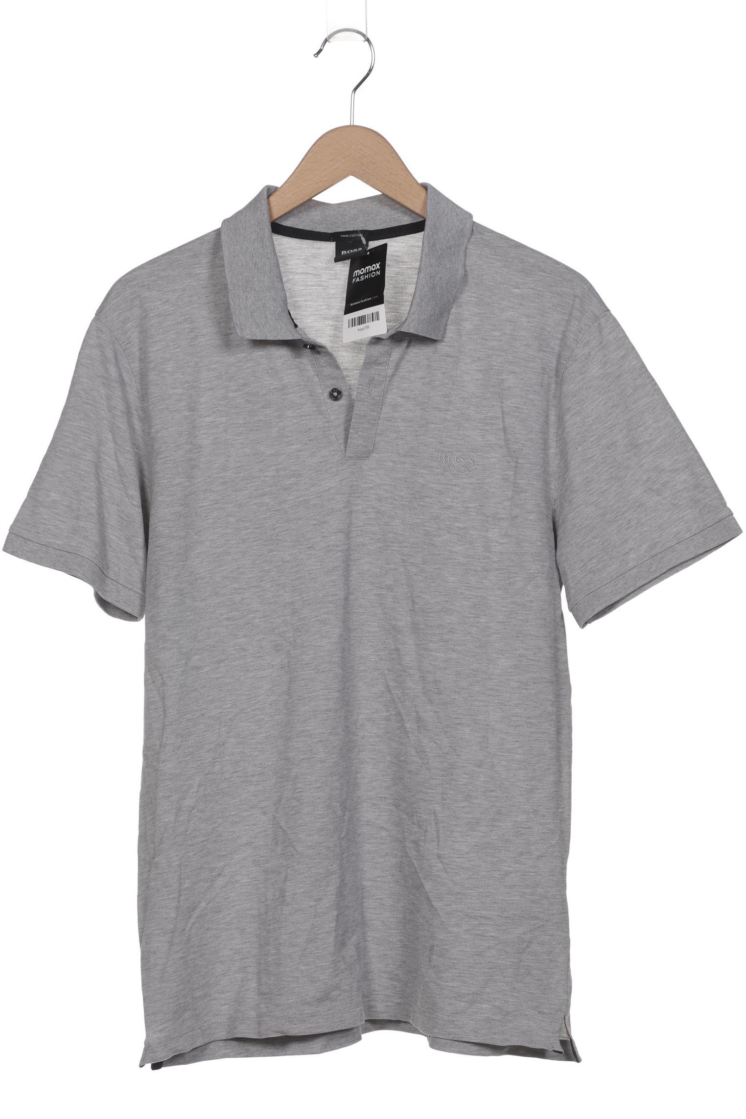 

Boss by Hugo Boss Herren Poloshirt, grau, Gr. 54