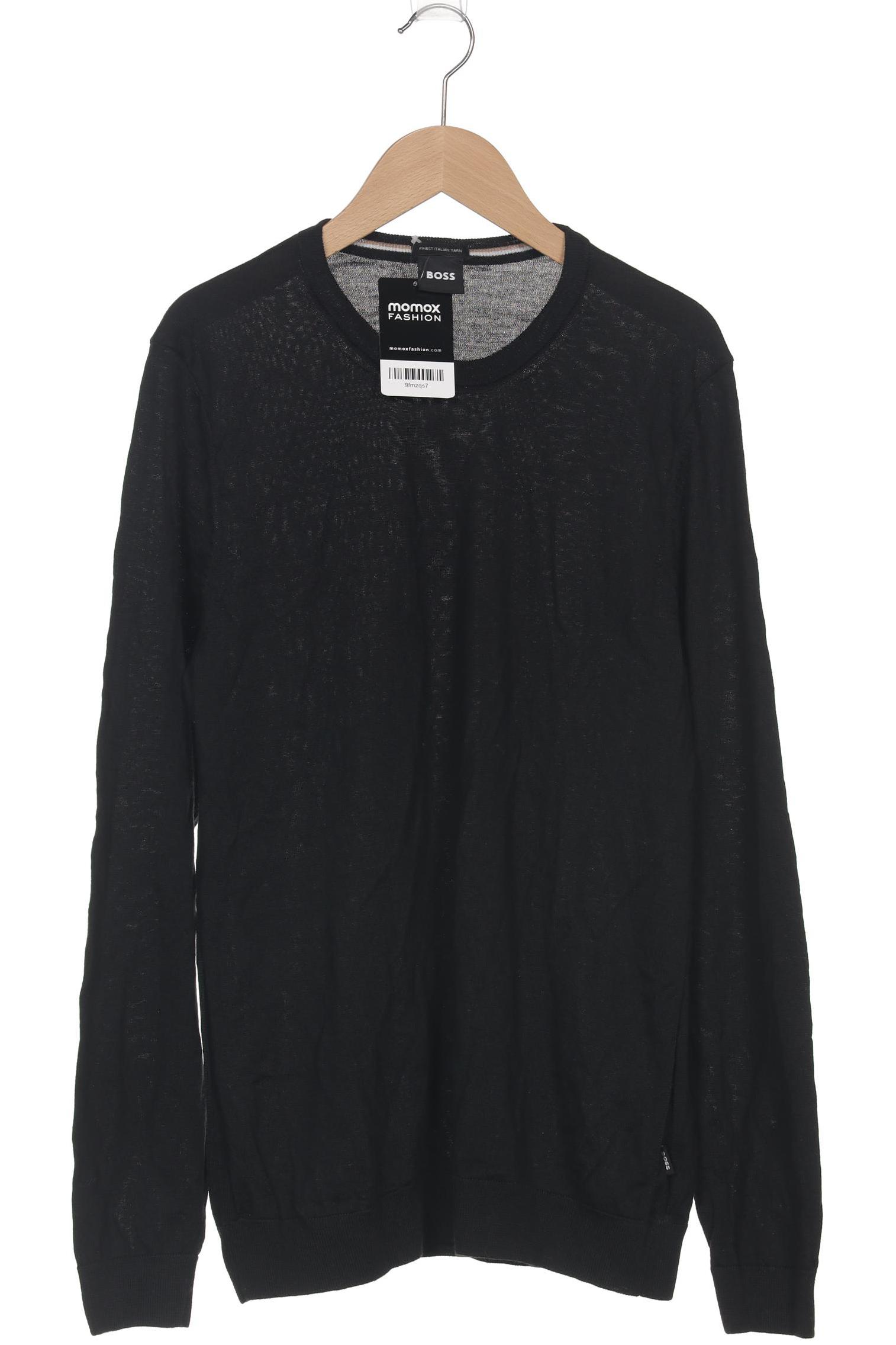 

Boss by Hugo Boss Herren Pullover, schwarz, Gr. 52