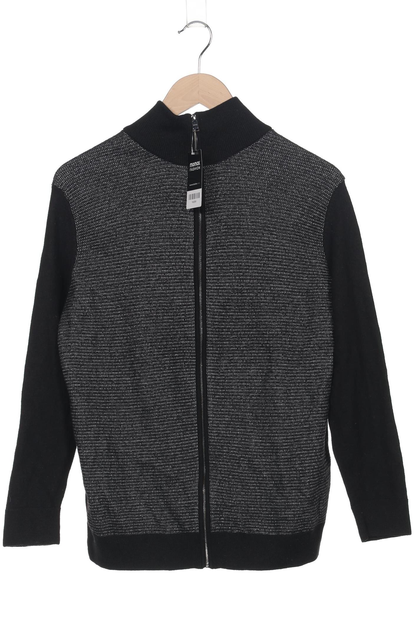 

Boss by Hugo Boss Herren Strickjacke, schwarz, Gr. 54