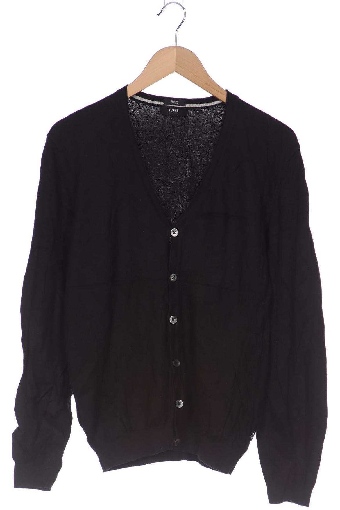 

Boss by Hugo Boss Herren Strickjacke, schwarz, Gr. 46