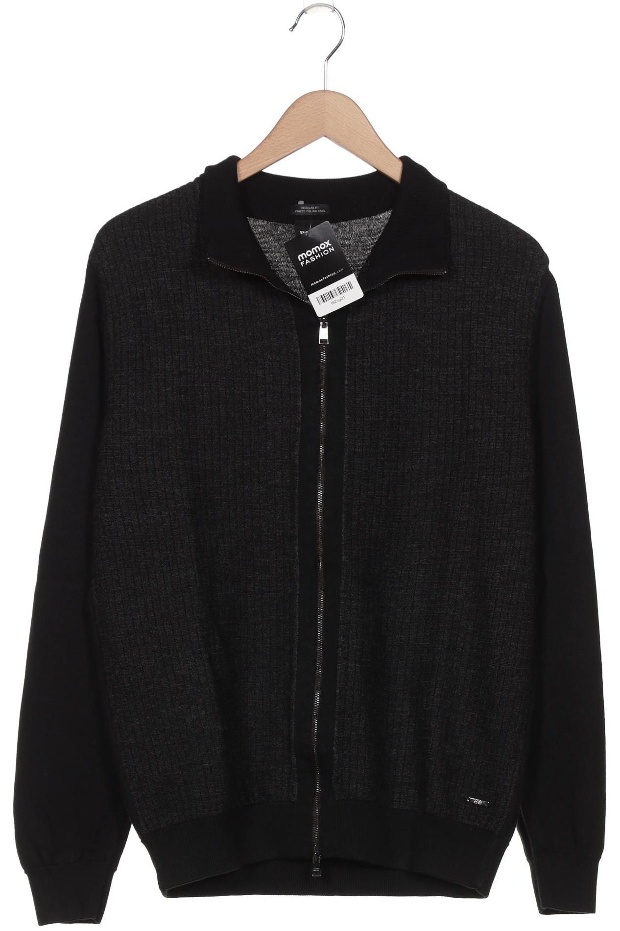 

Boss by Hugo Boss Herren Strickjacke, schwarz, Gr. 52