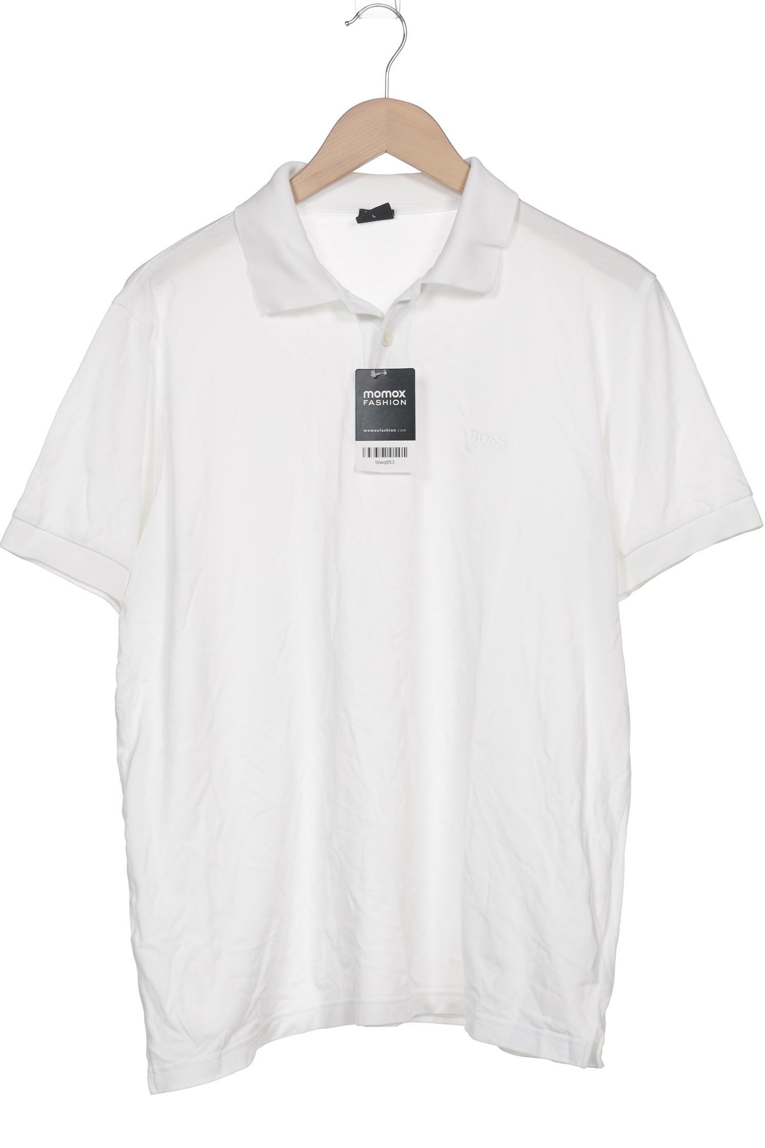 

Boss by Hugo Boss Herren Poloshirt, weiß, Gr. 52