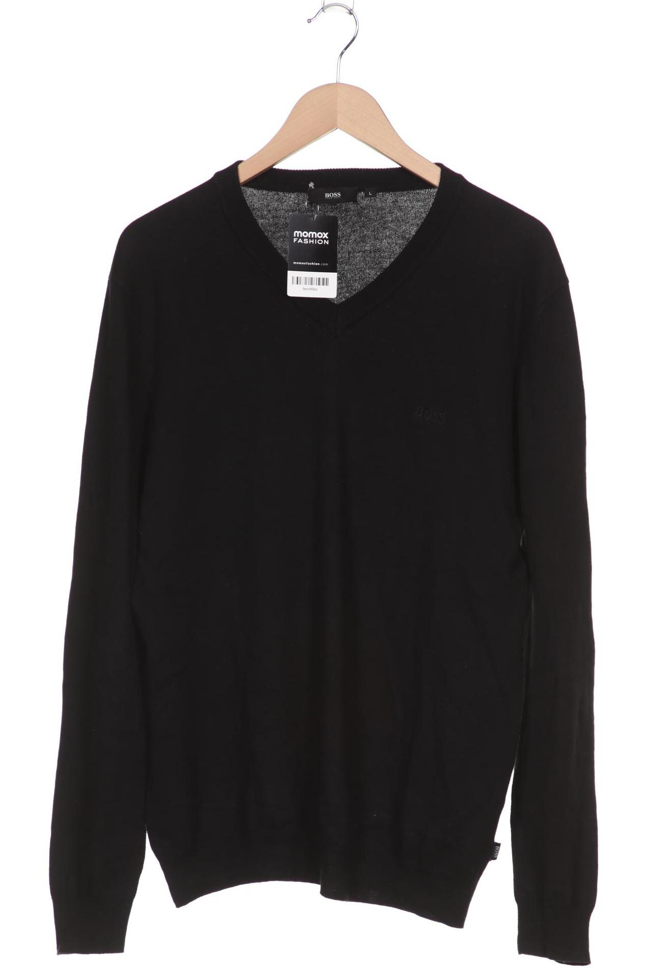 

Boss by Hugo Boss Herren Pullover, schwarz, Gr. 52