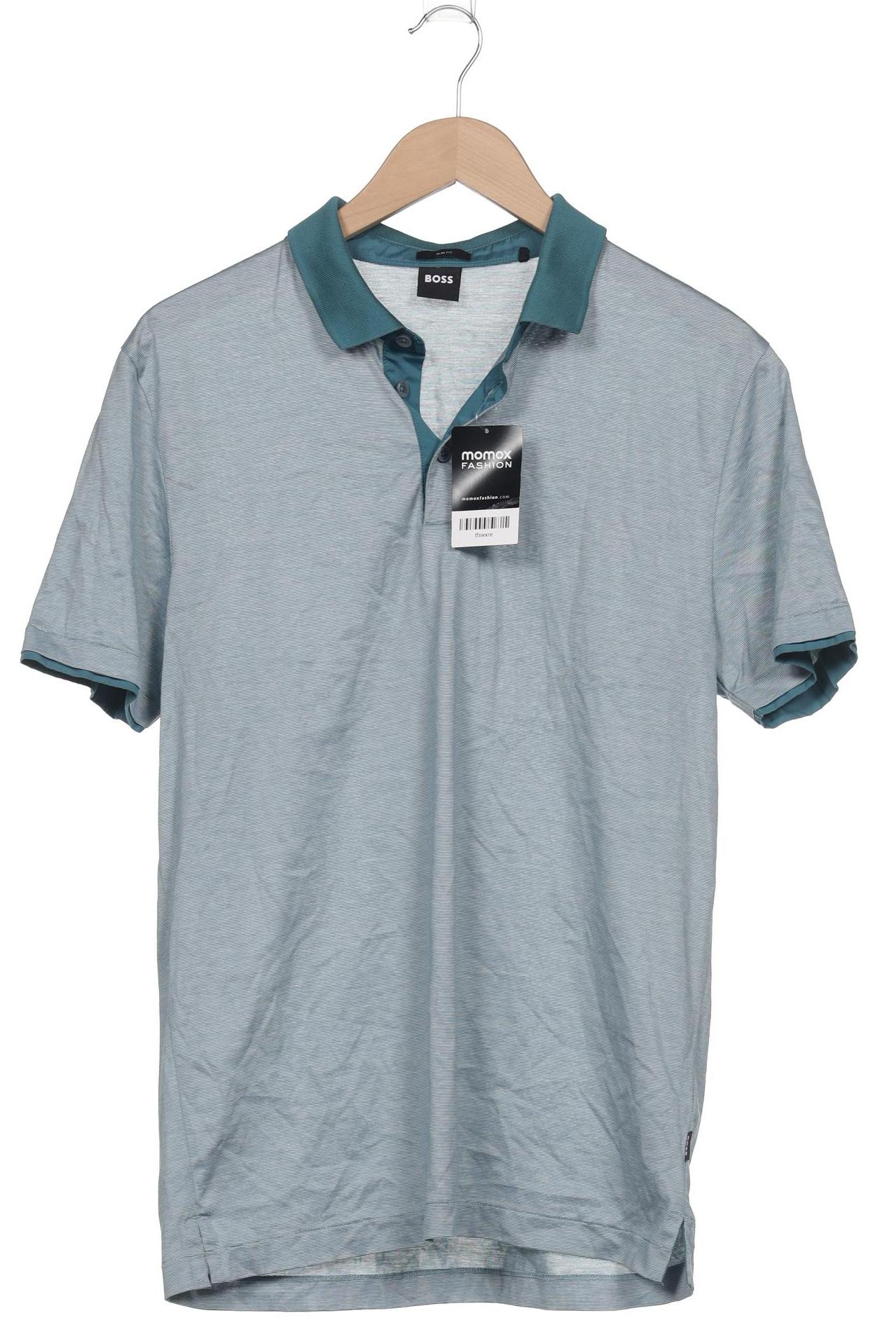 

Boss by Hugo Boss Herren Poloshirt, türkis, Gr. 52