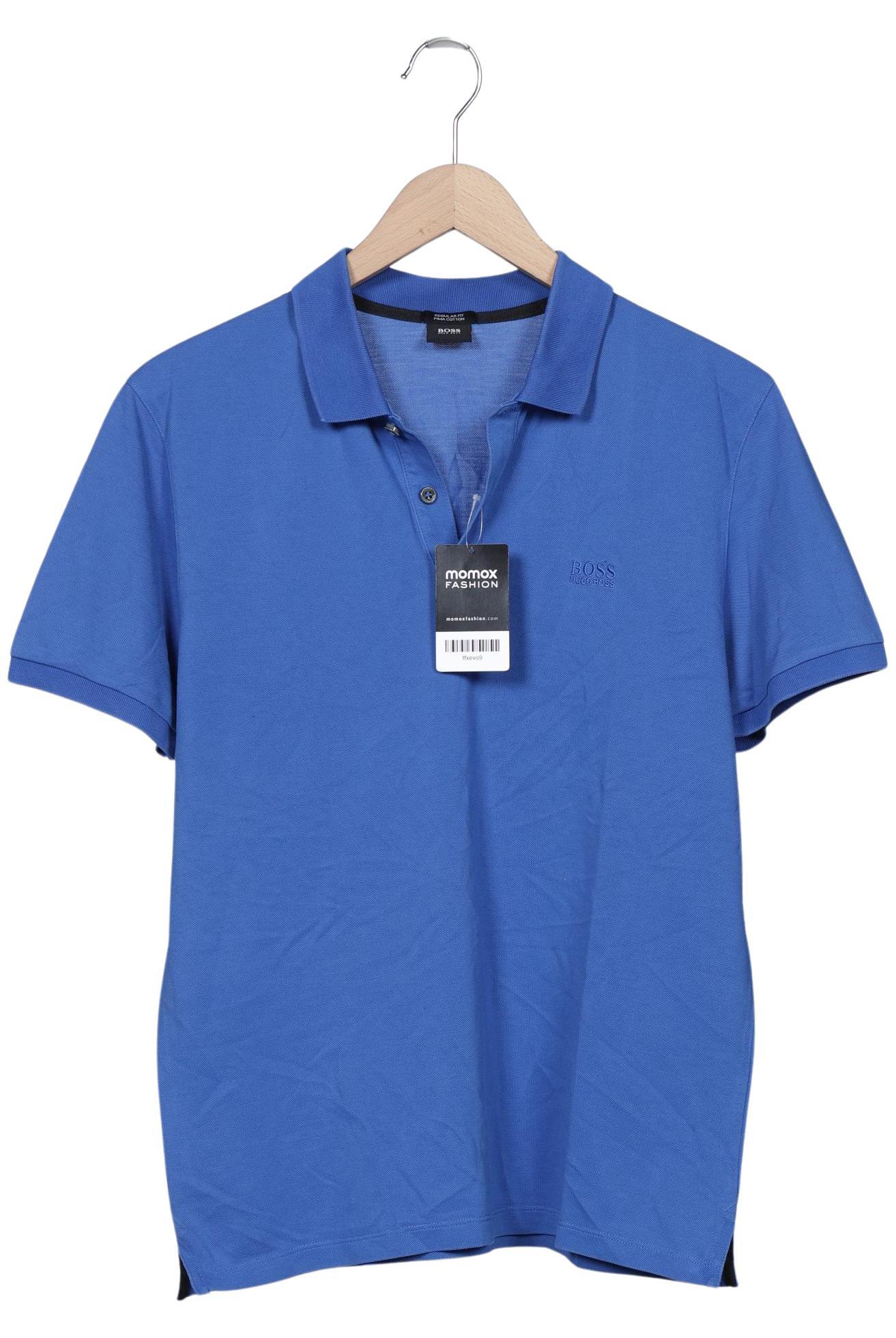 

Boss by Hugo Boss Herren Poloshirt, blau, Gr. 48