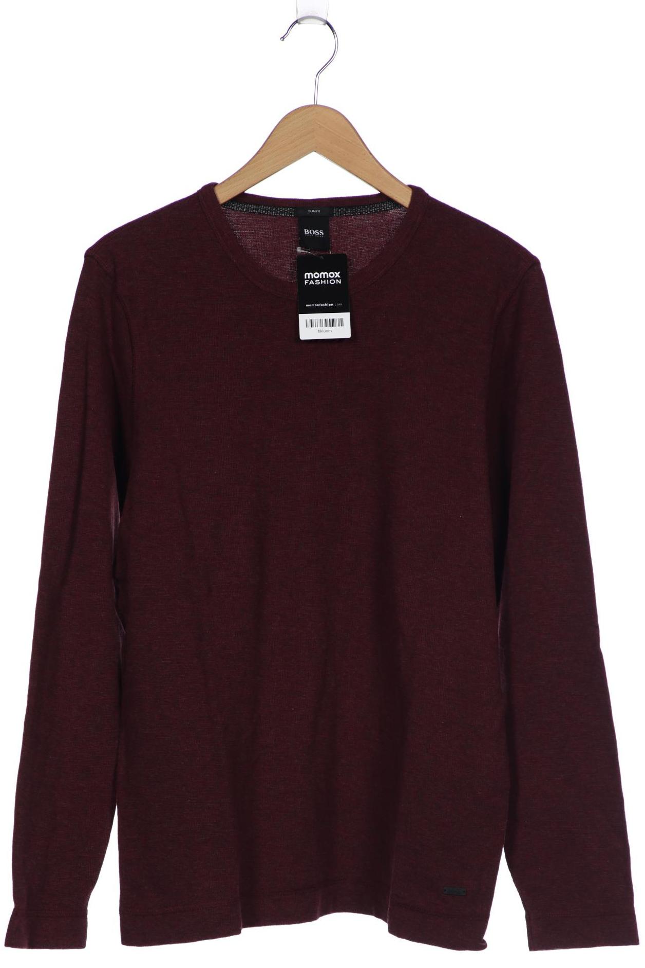 

BOSS by Hugo Boss Herren Langarmshirt, bordeaux