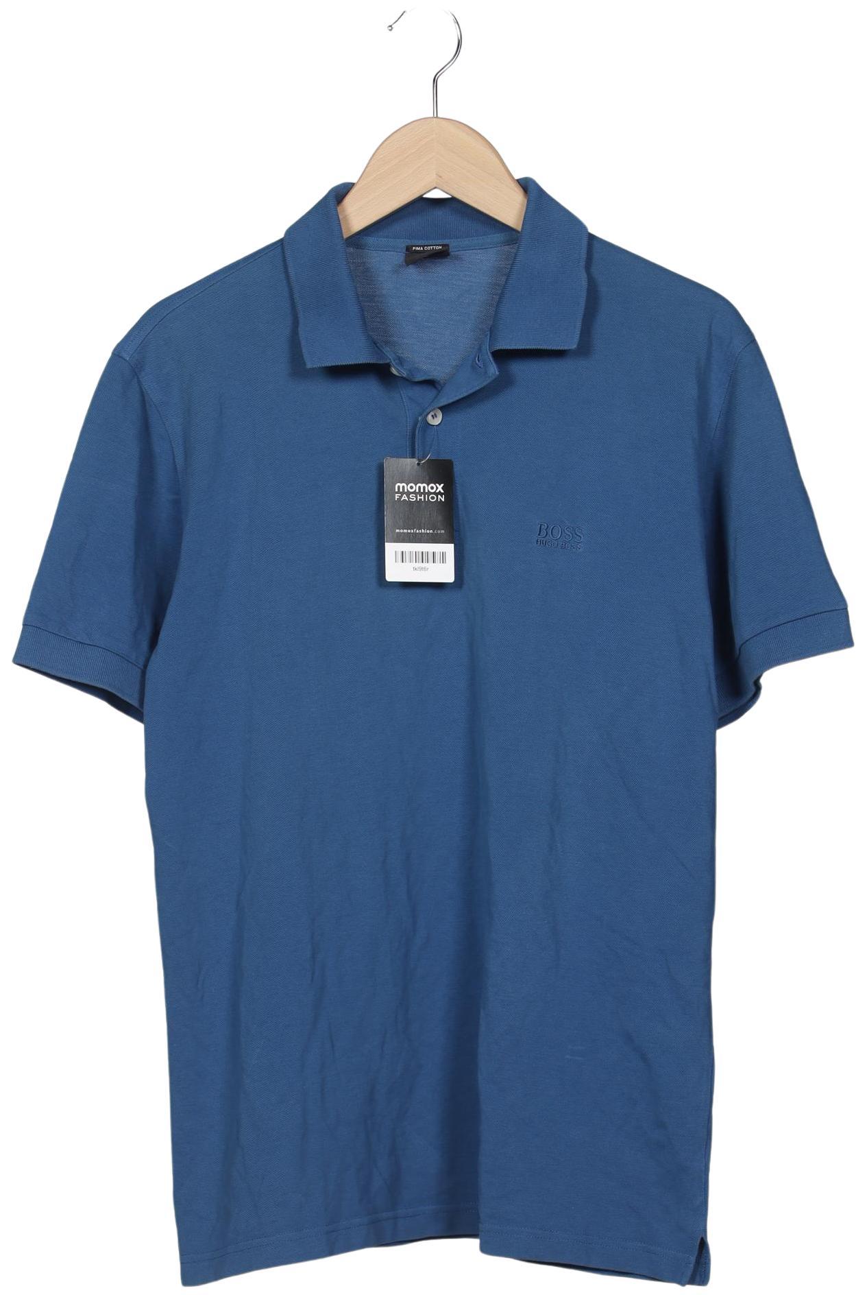 

Boss by Hugo Boss Herren Poloshirt, blau, Gr. 52