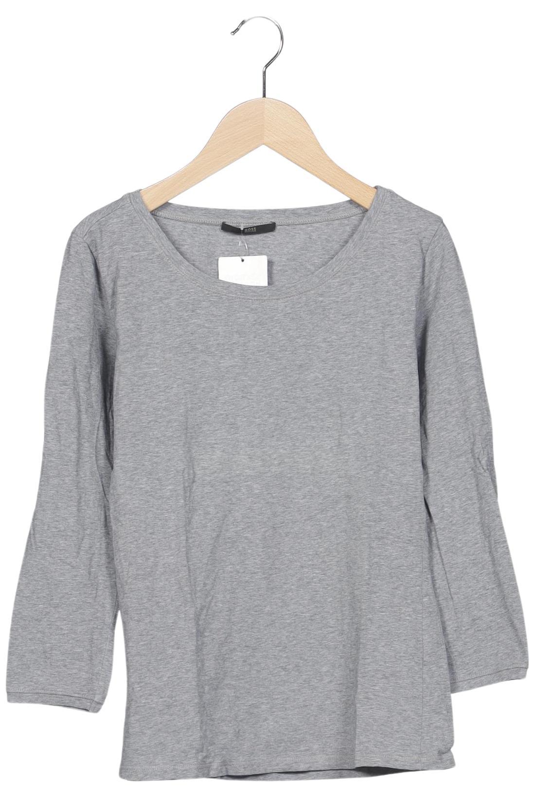 

Boss by Hugo Boss Damen Langarmshirt, grau, Gr. 32