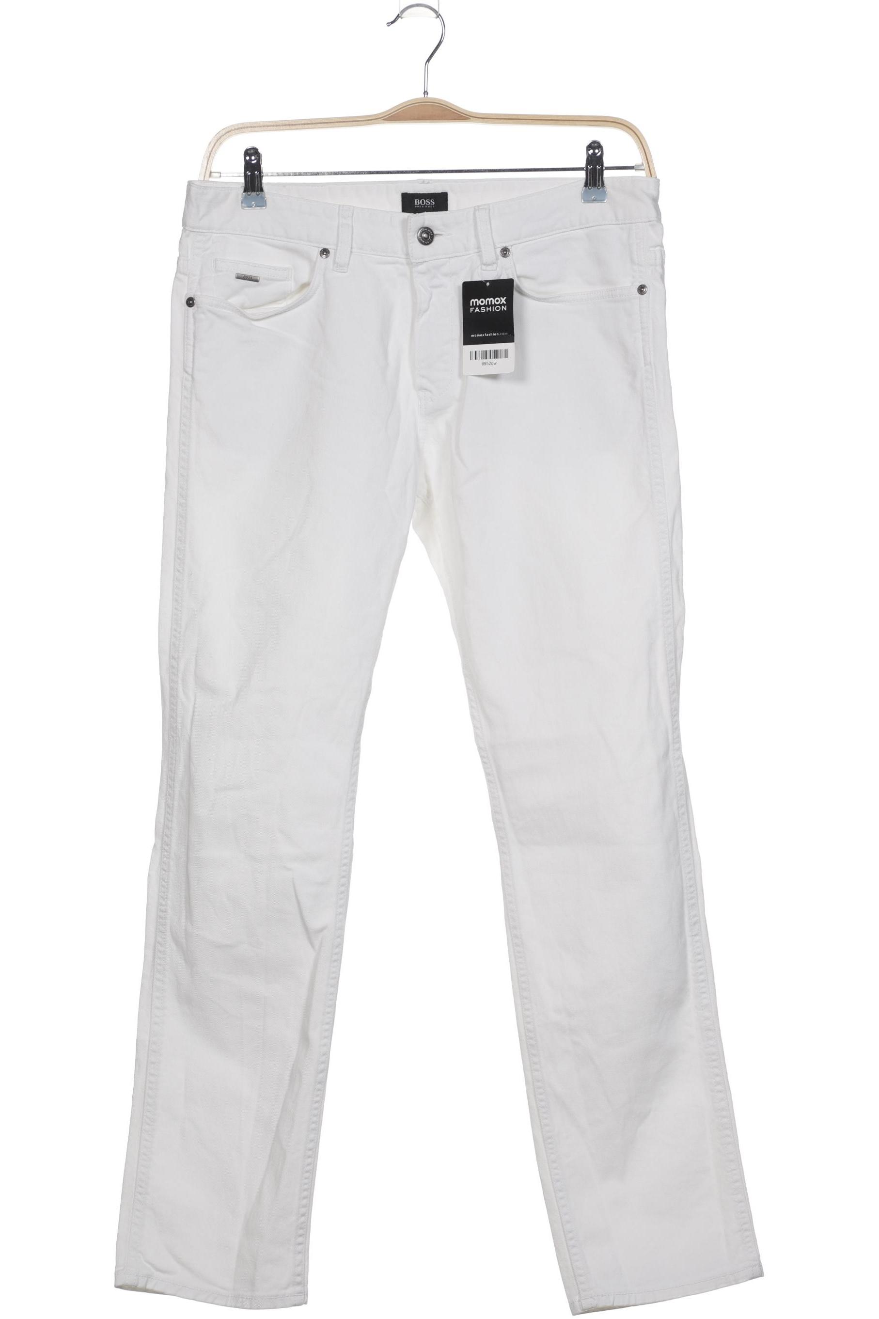 

Boss by Hugo Boss Damen Jeans, weiß, Gr. 33