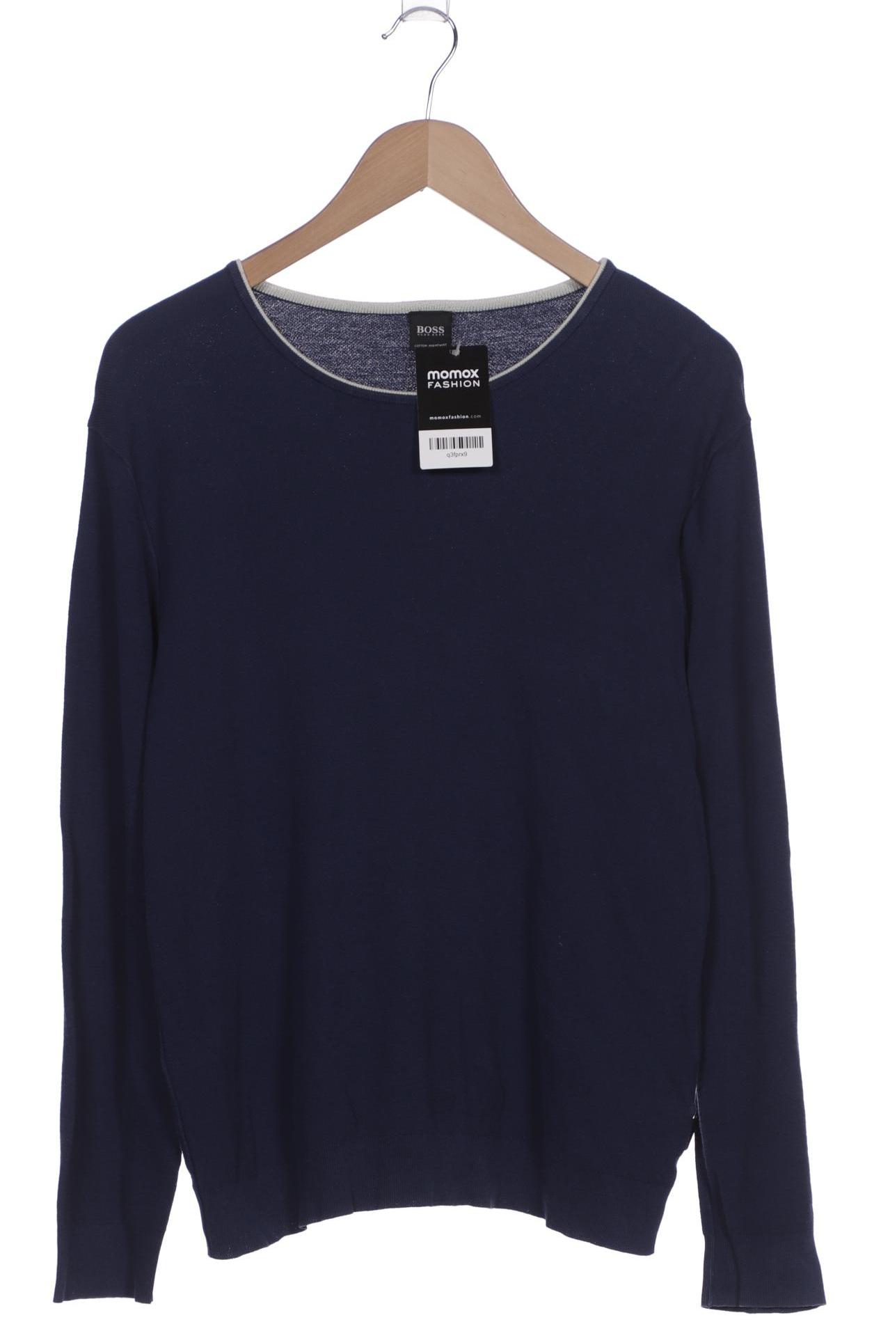 

Boss by Hugo Boss Herren Pullover, blau, Gr. 52