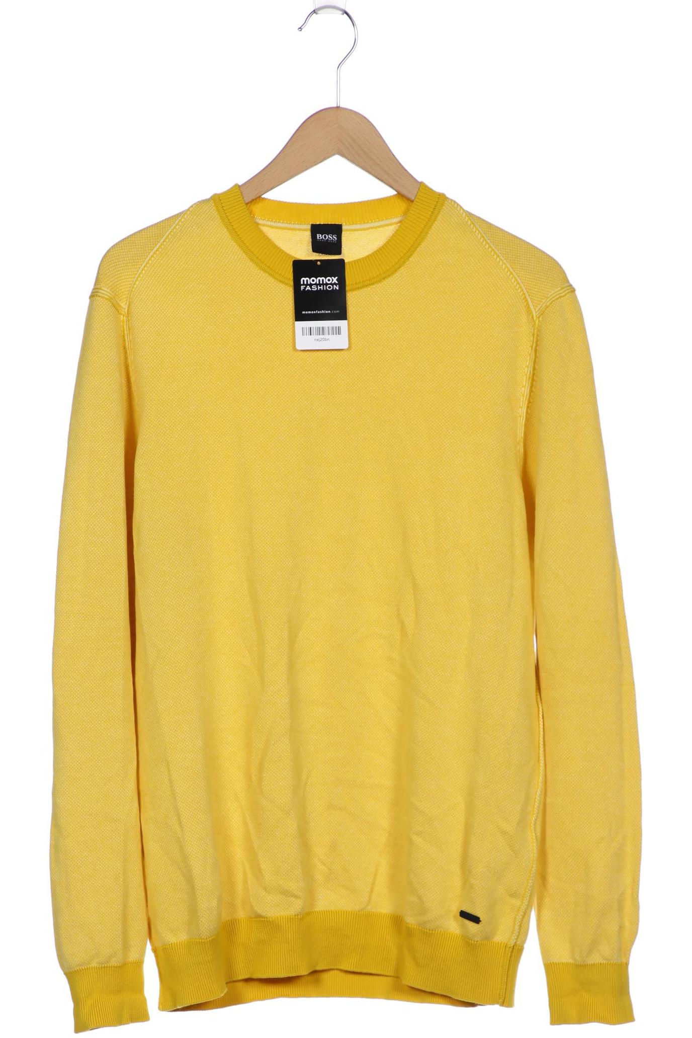 

Boss by Hugo Boss Herren Pullover, gelb, Gr. 54