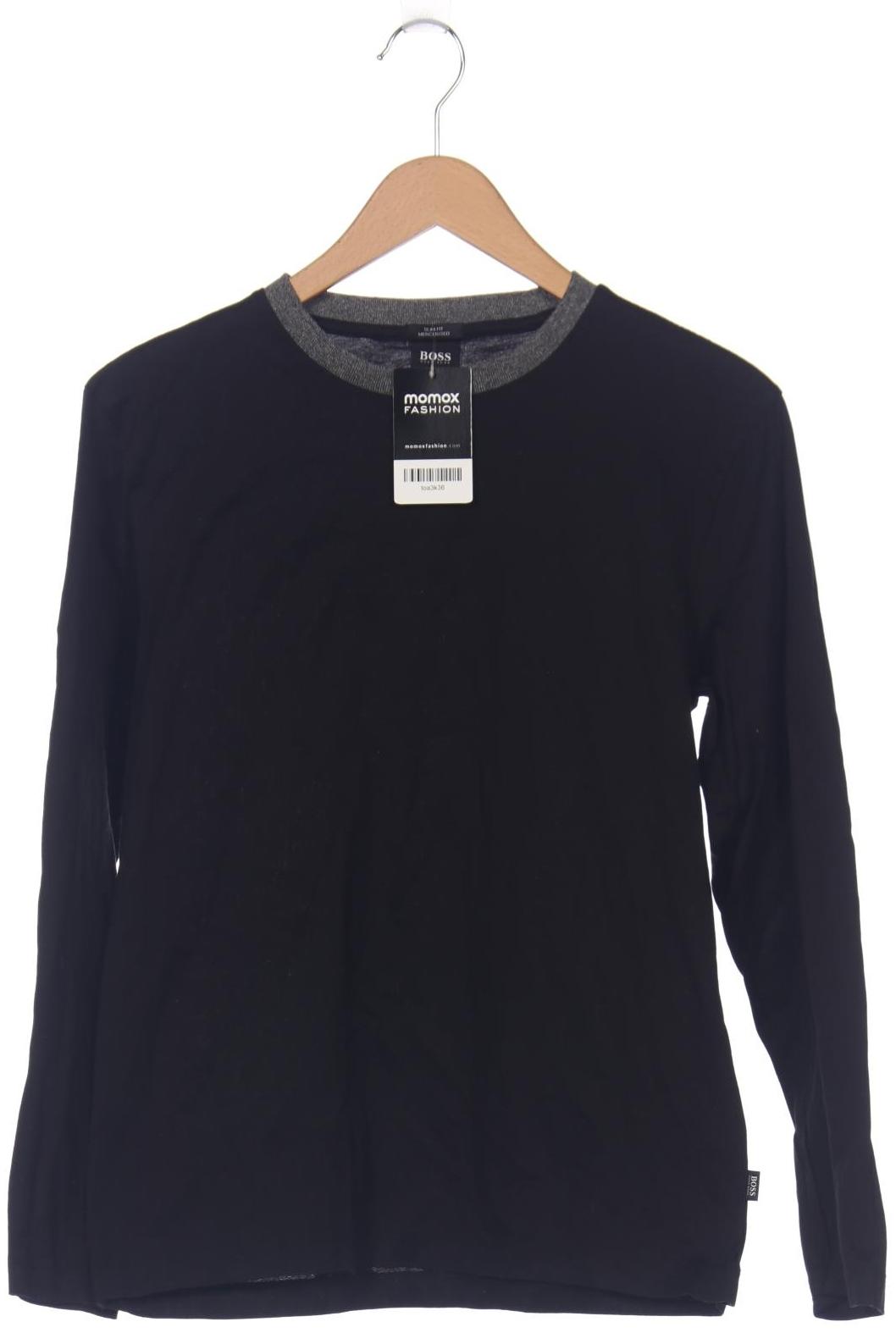 

Boss by Hugo Boss Herren Langarmshirt, schwarz, Gr. 48