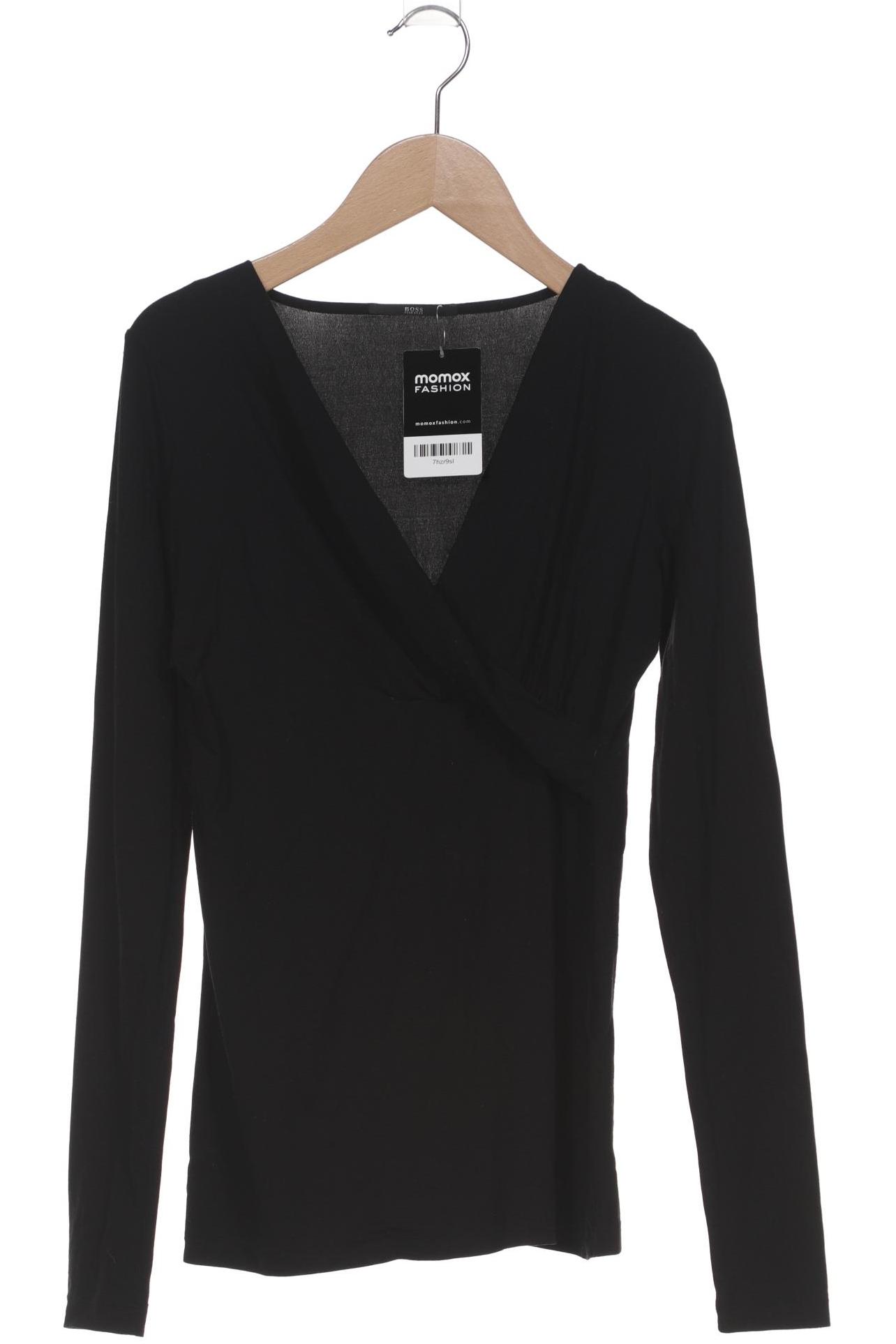 

Boss by Hugo Boss Damen Langarmshirt, schwarz, Gr. 34