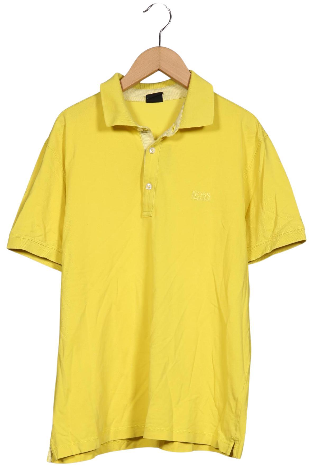 

Boss by Hugo Boss Herren Poloshirt, gelb, Gr. 48
