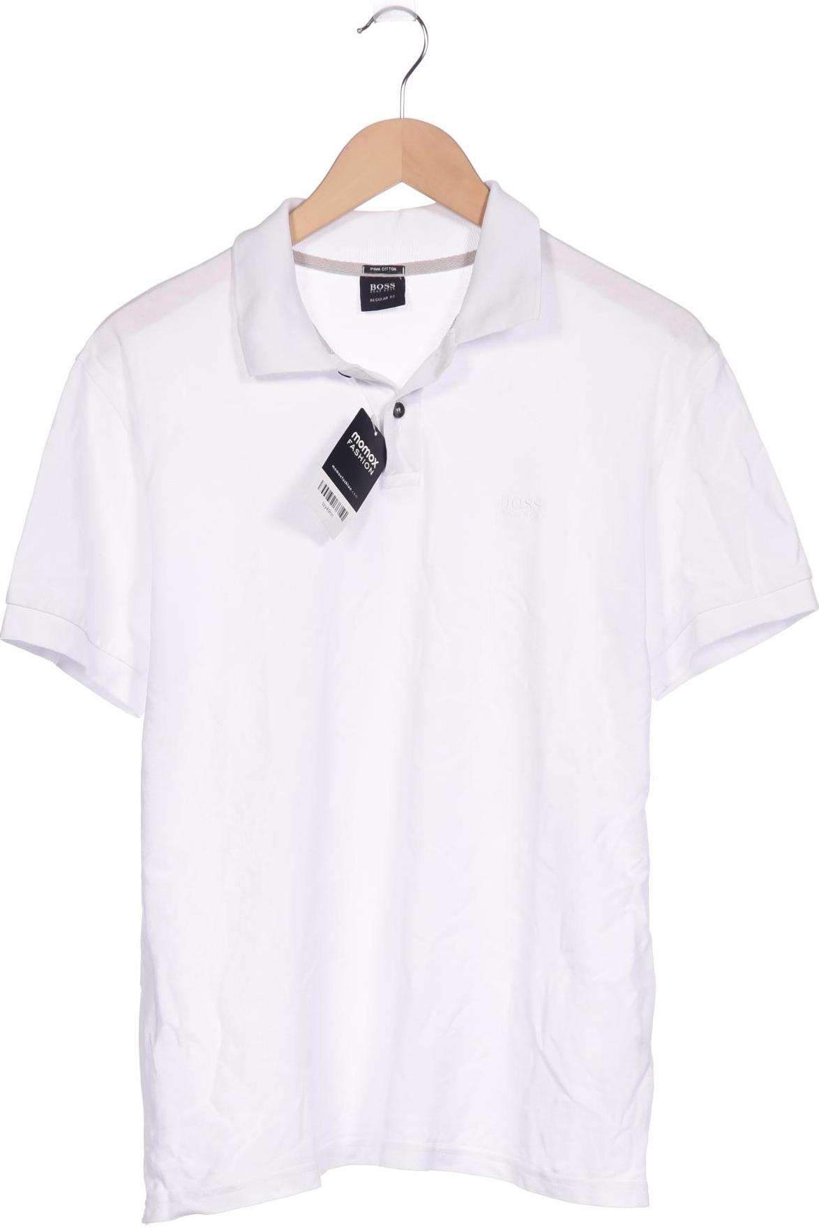 

Boss by Hugo Boss Herren Poloshirt, weiß, Gr. 54