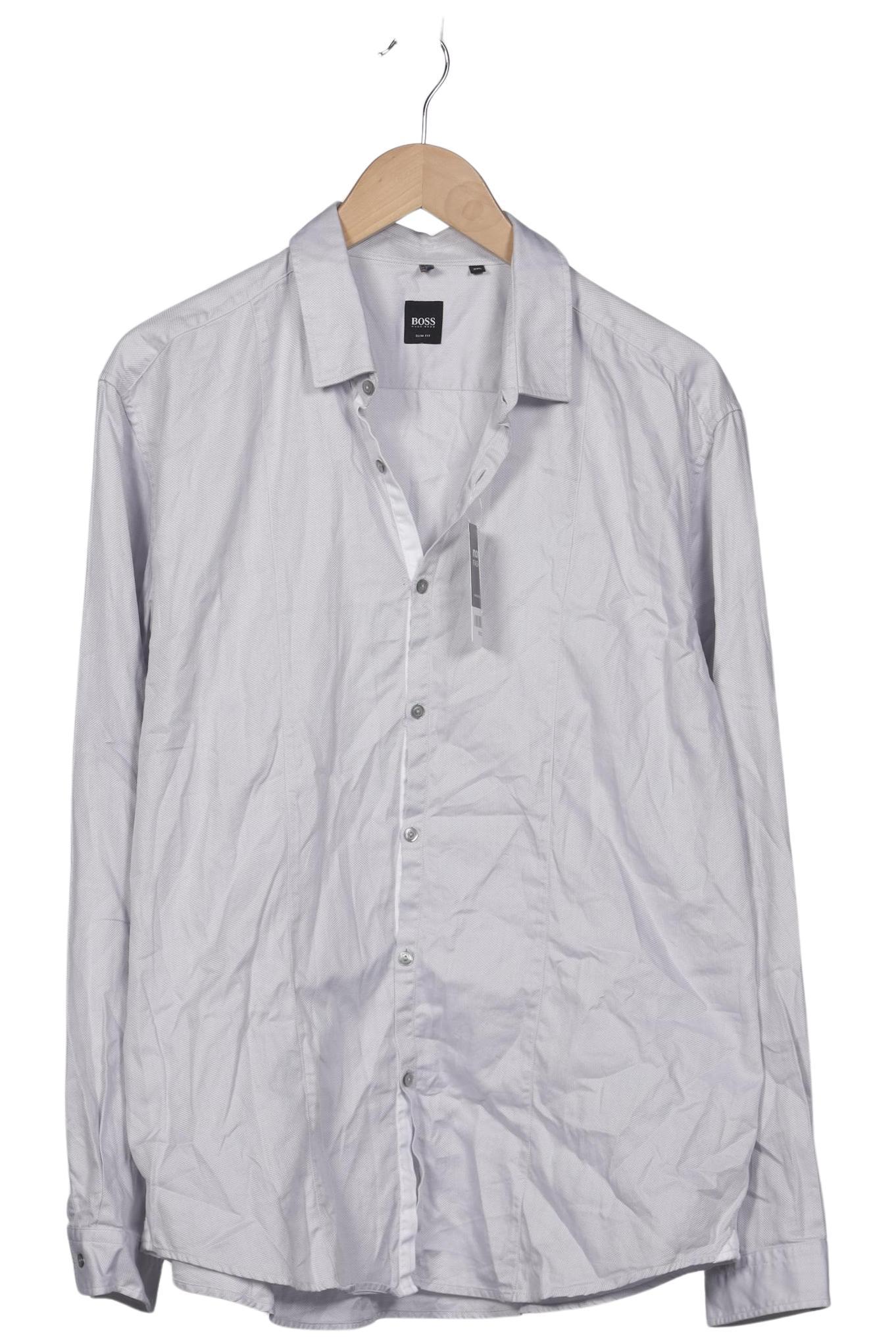 

Boss by Hugo Boss Herren Hemd, grau, Gr. 56