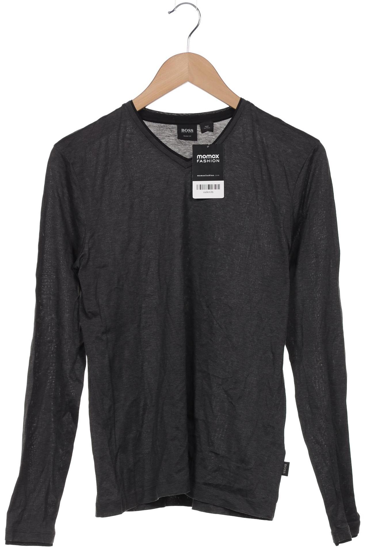 

Boss by Hugo Boss Herren Langarmshirt, grau, Gr. 48