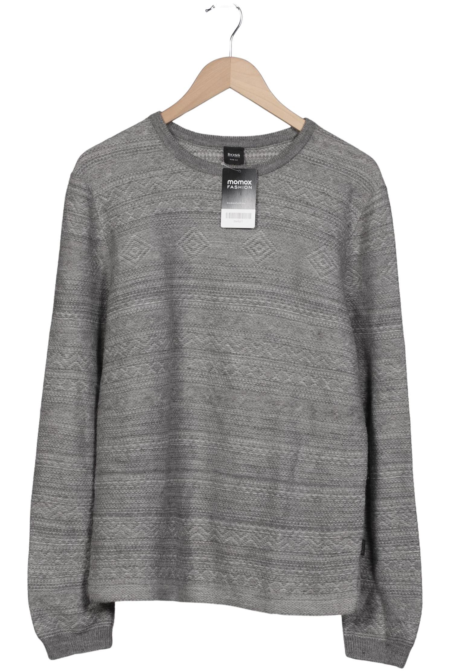 

Boss by Hugo Boss Herren Pullover, grau, Gr. 52