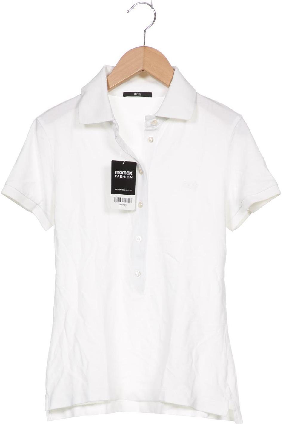 

Boss by Hugo Boss Damen Poloshirt, weiß, Gr. 34