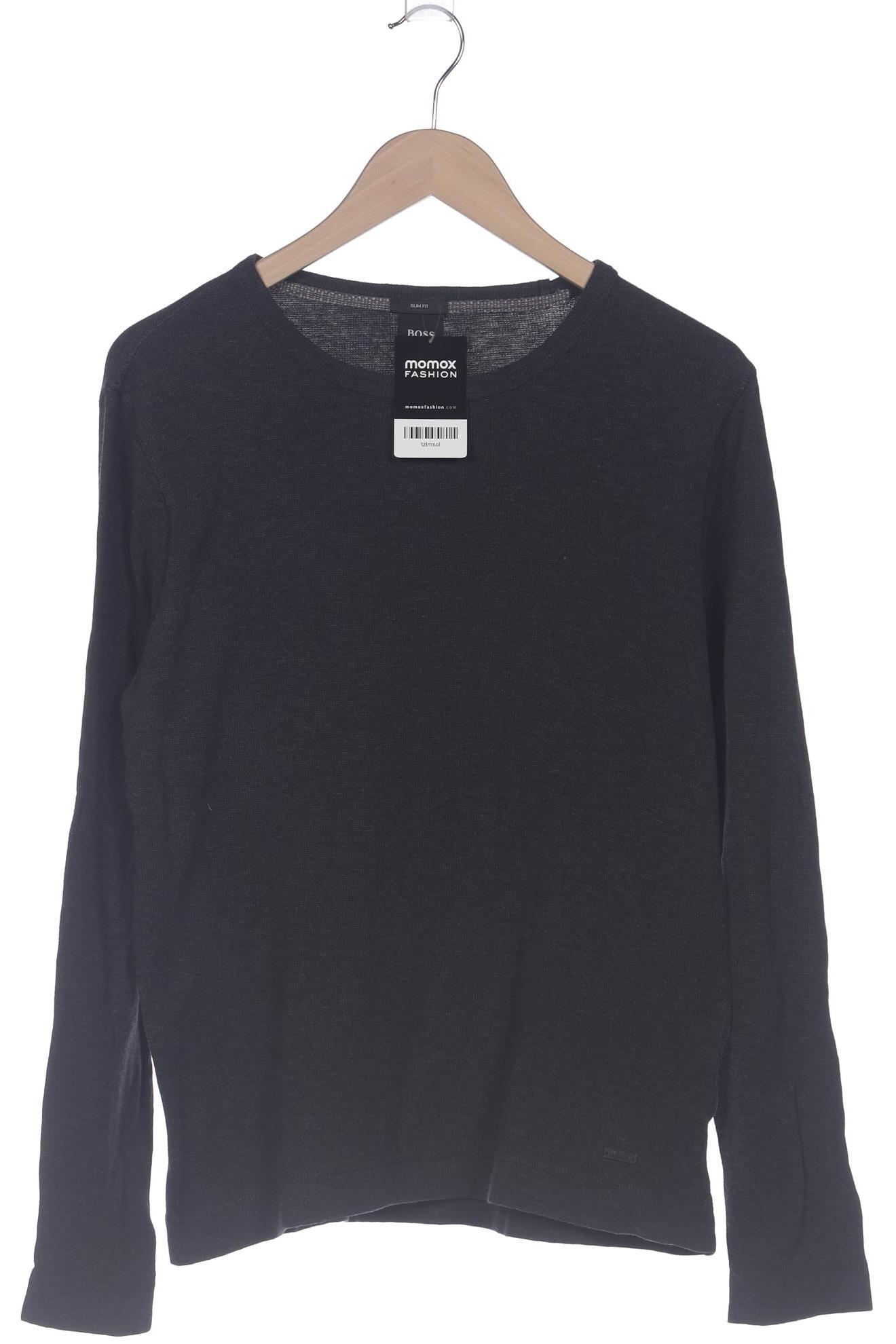 

Boss by Hugo Boss Herren Langarmshirt, schwarz, Gr. 48