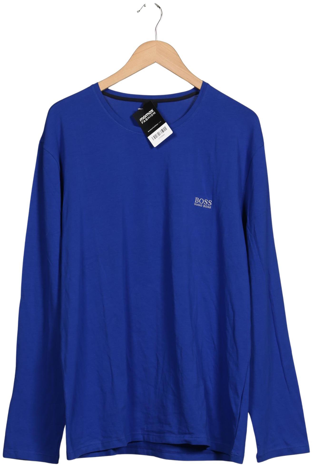

Boss by Hugo Boss Herren Langarmshirt, blau, Gr. 56
