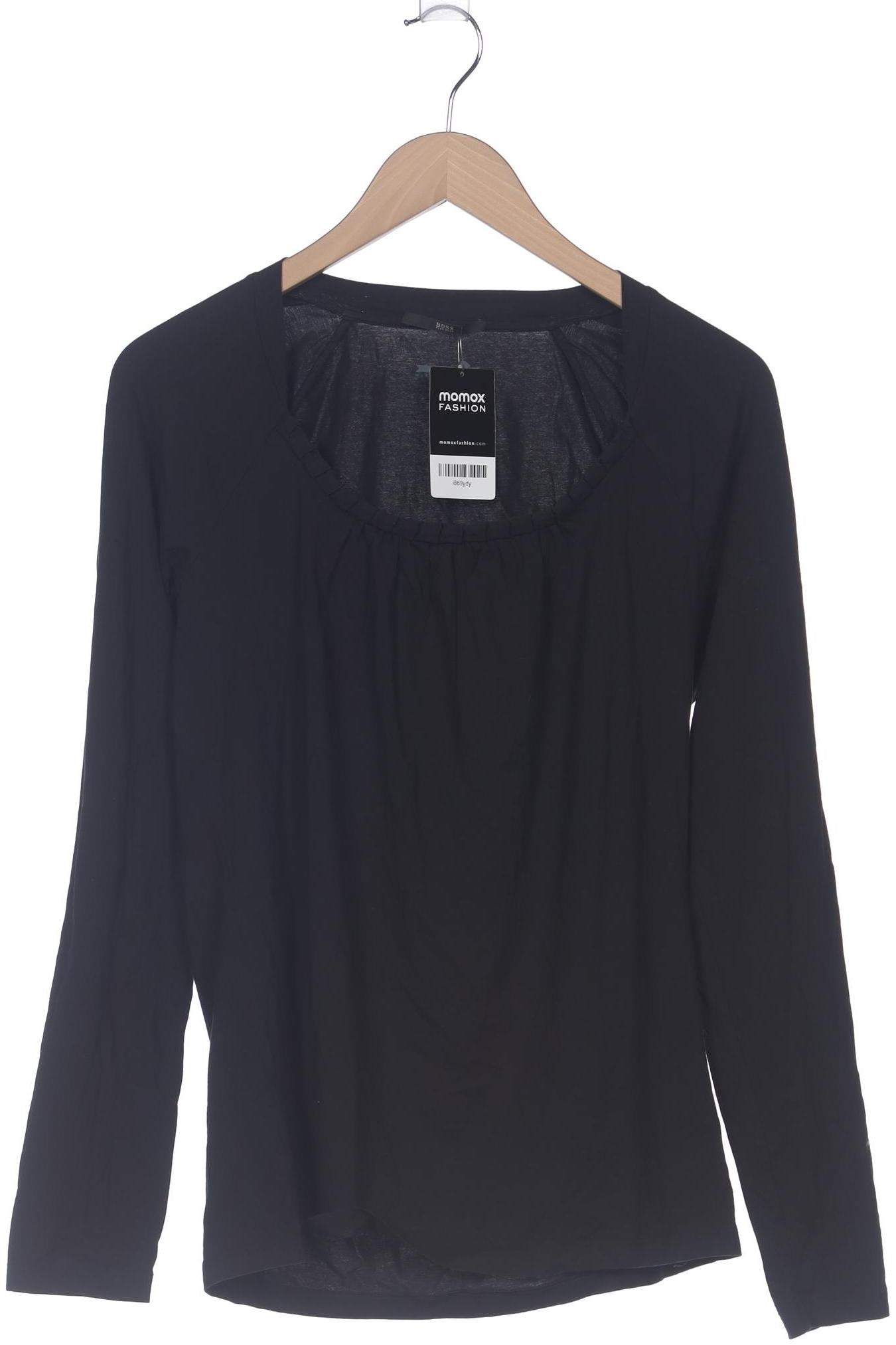 

Boss by Hugo Boss Damen Langarmshirt, schwarz, Gr. 42