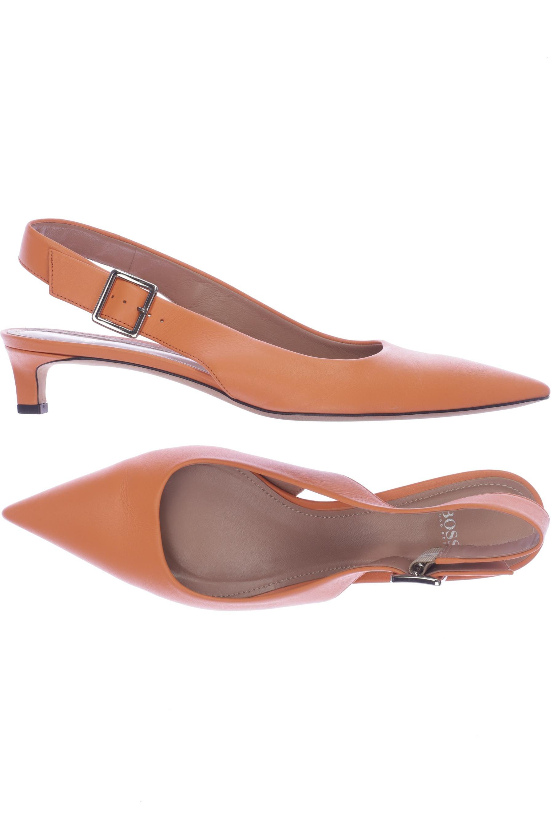 

BOSS by Hugo Boss Damen Sandale, orange