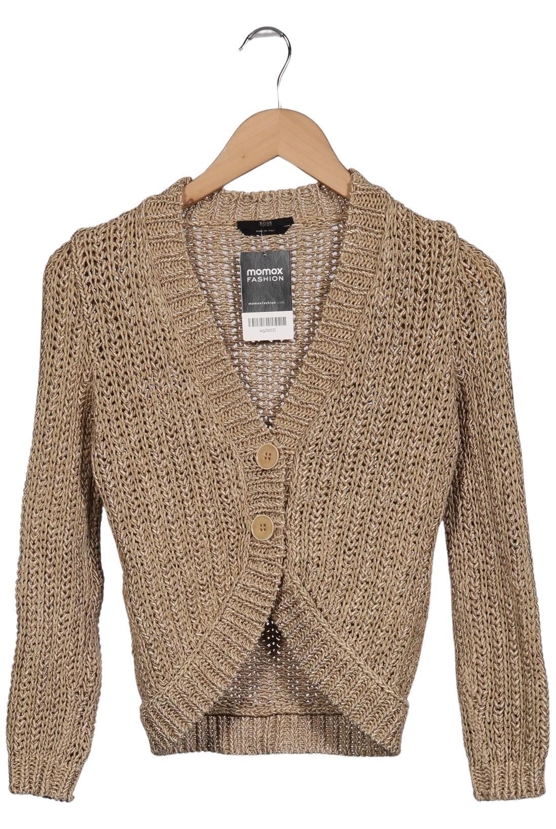 

Boss by Hugo Boss Damen Strickjacke, beige, Gr. 36