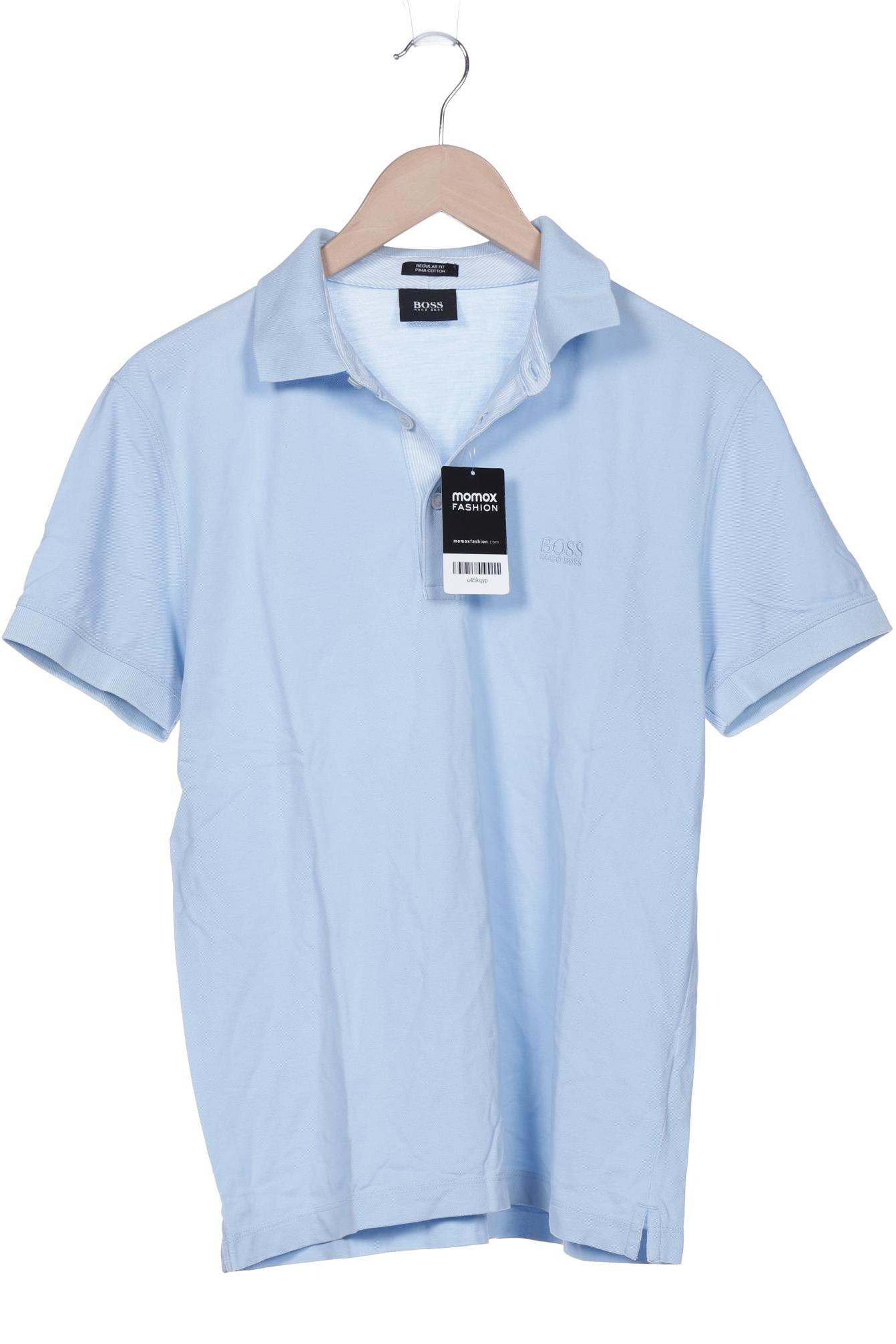 

Boss by Hugo Boss Herren Poloshirt, hellblau, Gr. 48