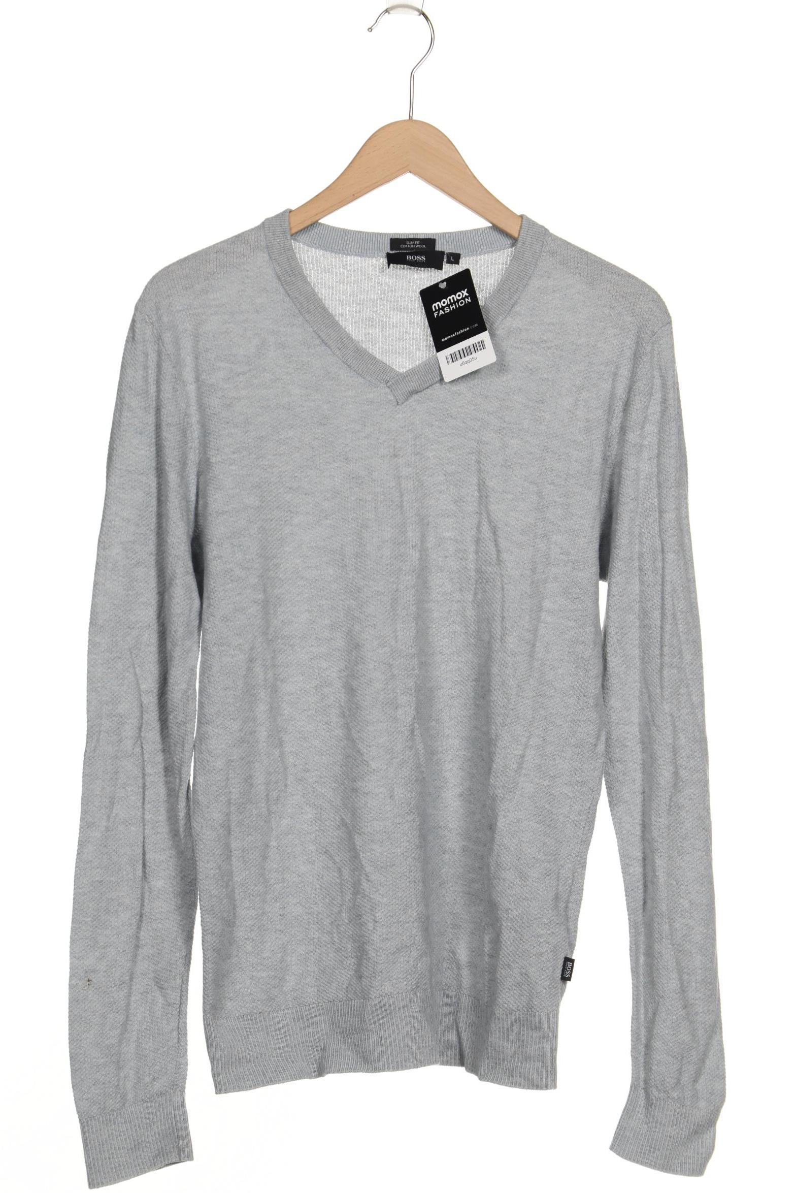 

Boss by Hugo Boss Herren Pullover, grau, Gr. 52