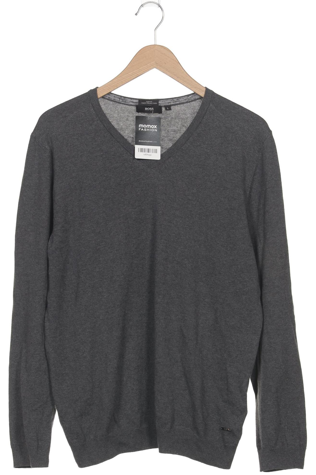 

Boss by Hugo Boss Herren Pullover, grau, Gr. 52