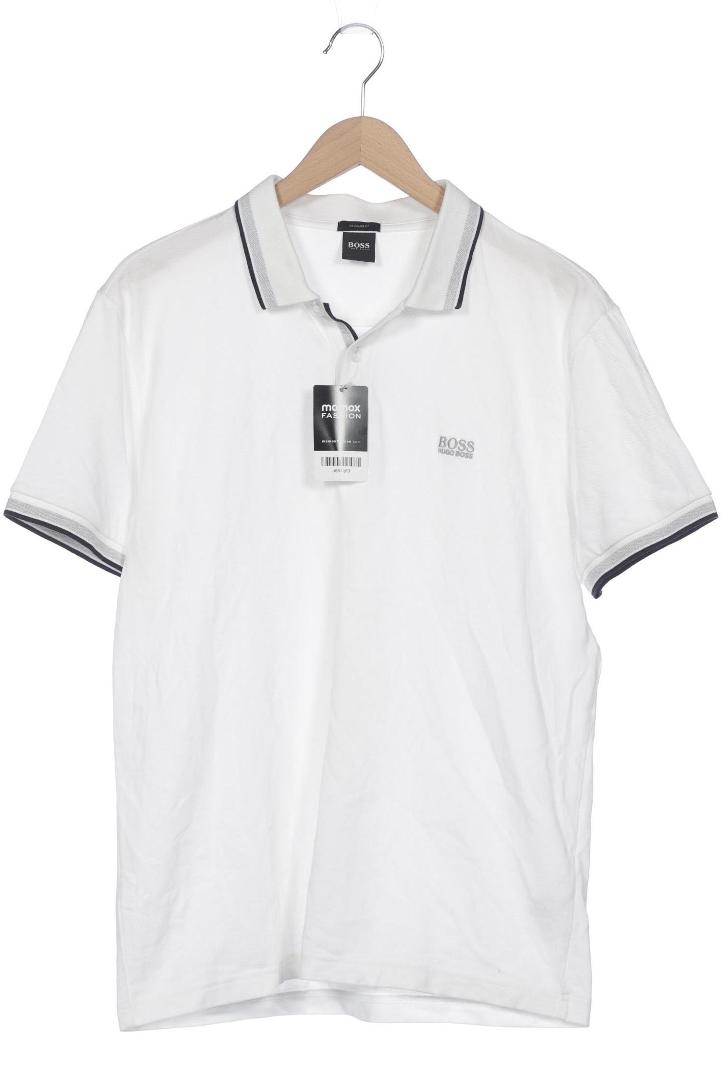 

Boss by Hugo Boss Herren Poloshirt, weiß, Gr. 54