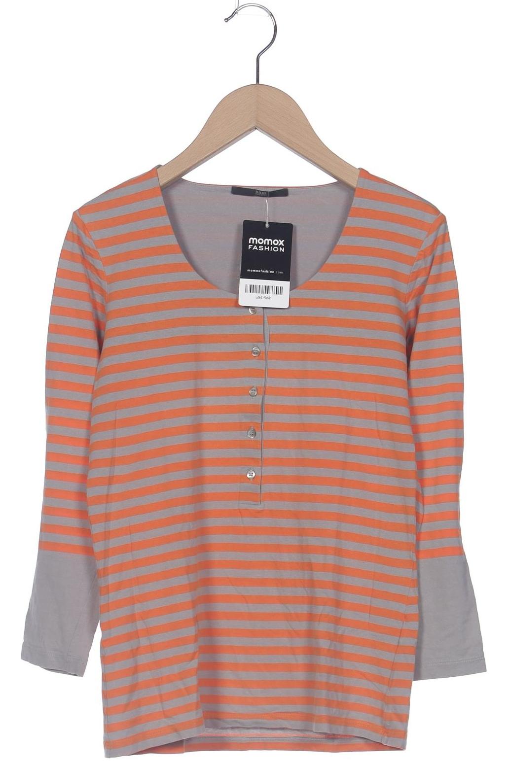 

Boss by Hugo Boss Damen Langarmshirt, orange, Gr. 36