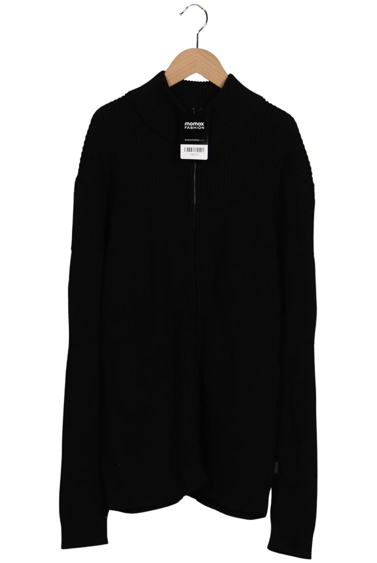 

Boss by Hugo Boss Herren Strickjacke, schwarz, Gr. 56