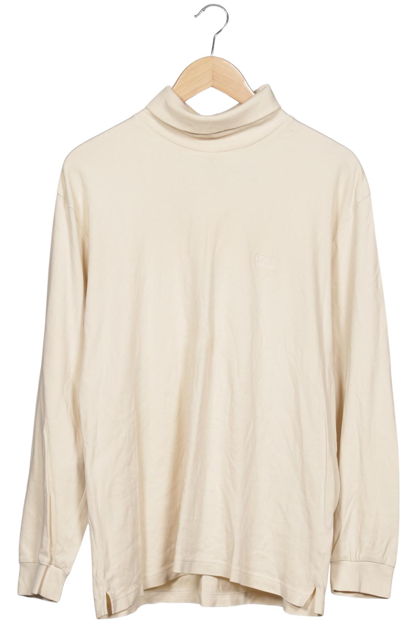 

Boss by Hugo Boss Herren Langarmshirt, cremeweiß, Gr. 54