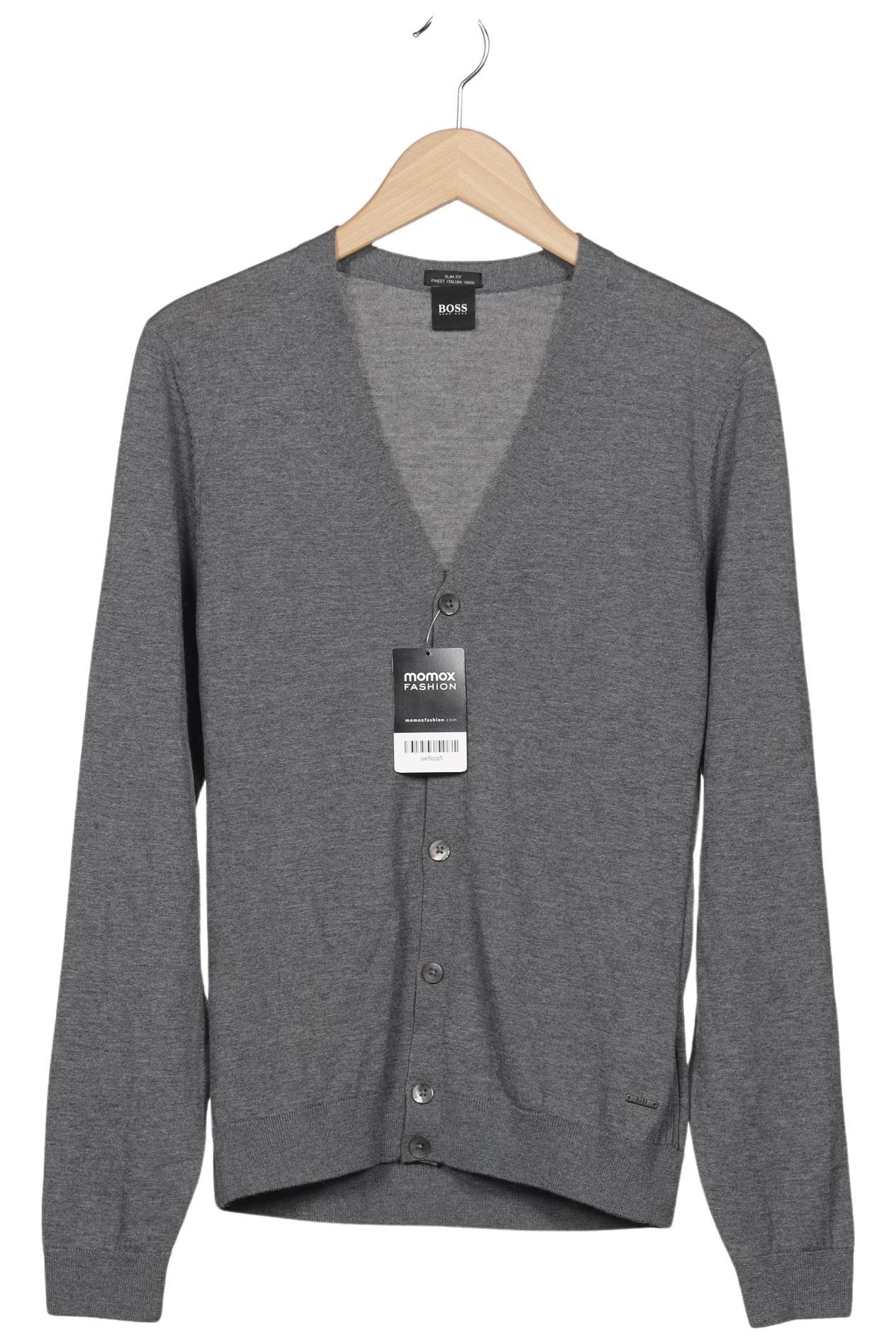 Thumbnail - Boss by Hugo Boss Herren Strickjacke, grau, Gr. 46