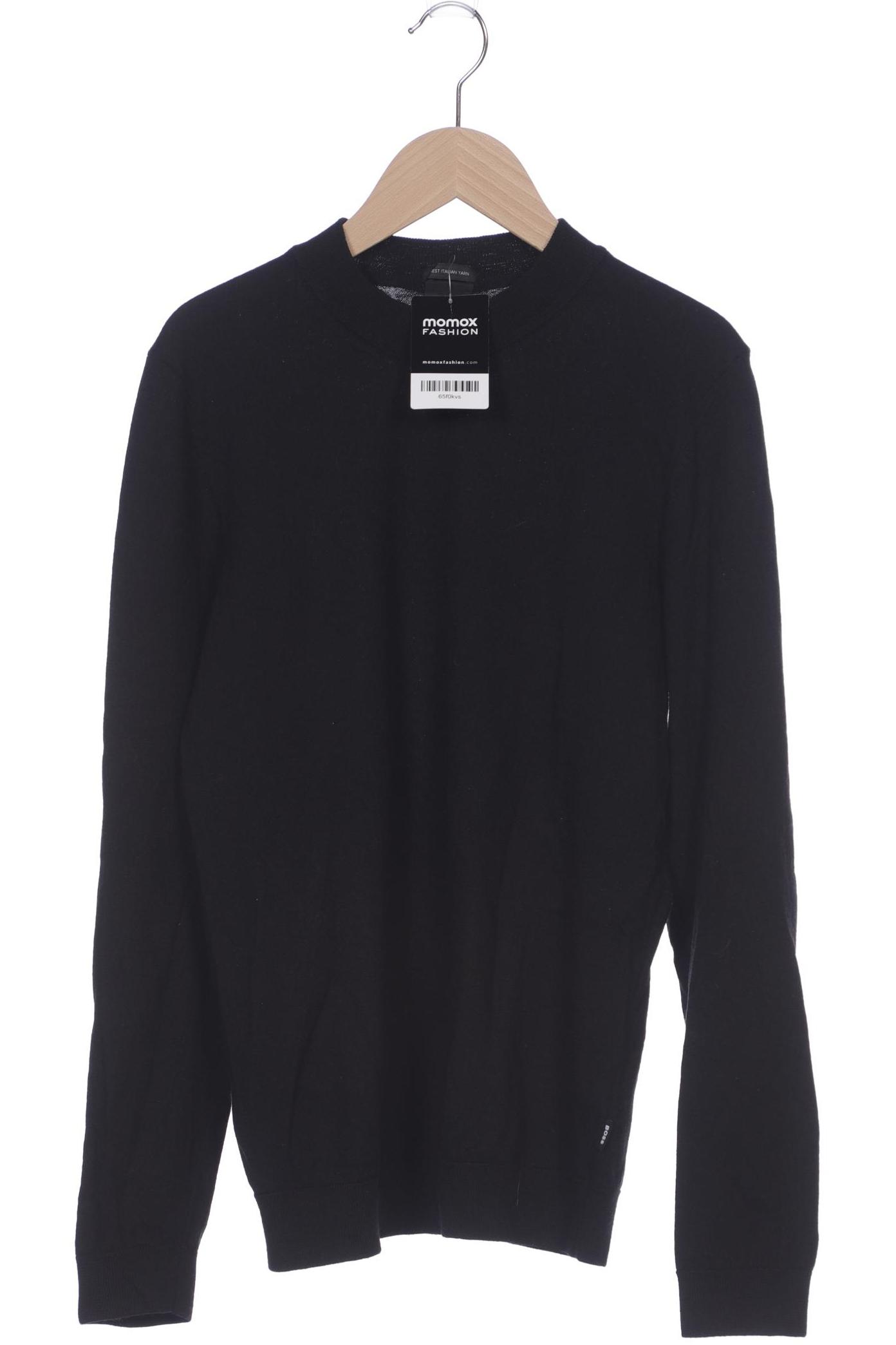 

Boss by Hugo Boss Herren Pullover, schwarz, Gr. 52